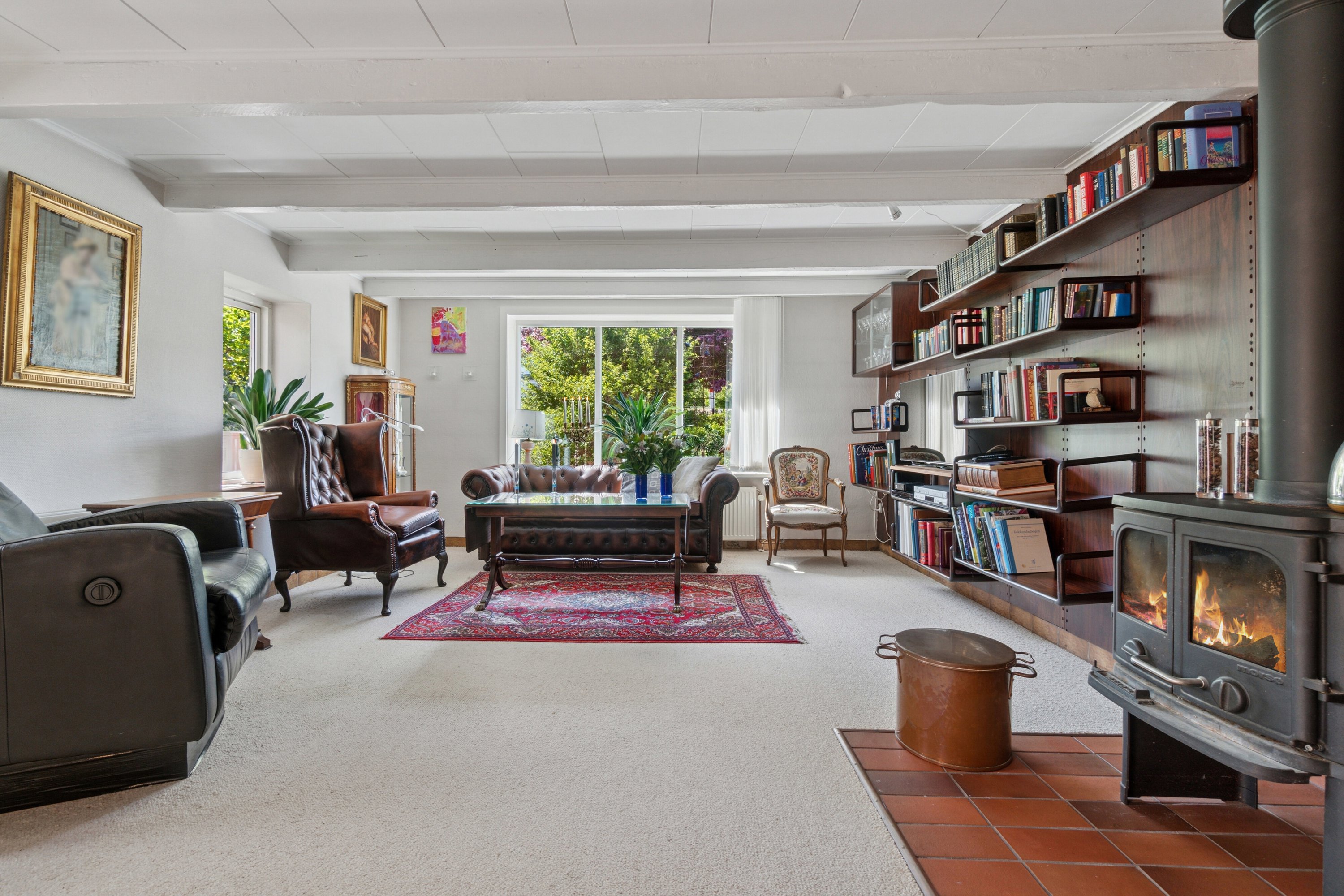 Fremhævet stue billede i fuldskærmstilstand. Billede af Aarsdalevej 38, 3740 Svaneke