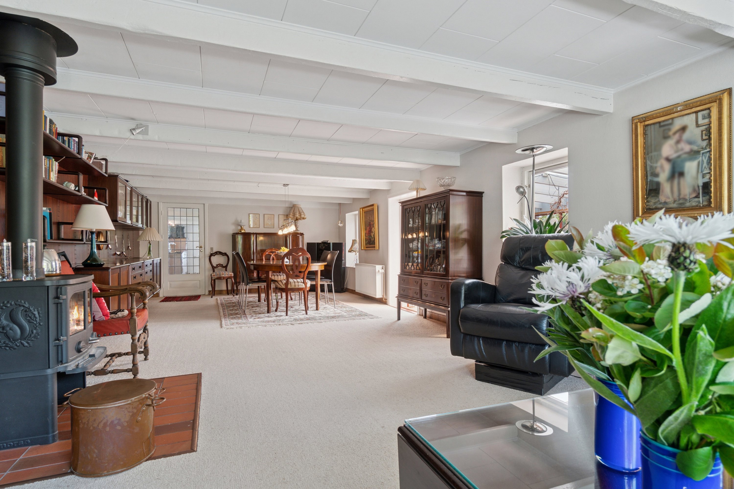 Fremhævet stue billede i fuldskærmstilstand. Billede af Aarsdalevej 38, 3740 Svaneke