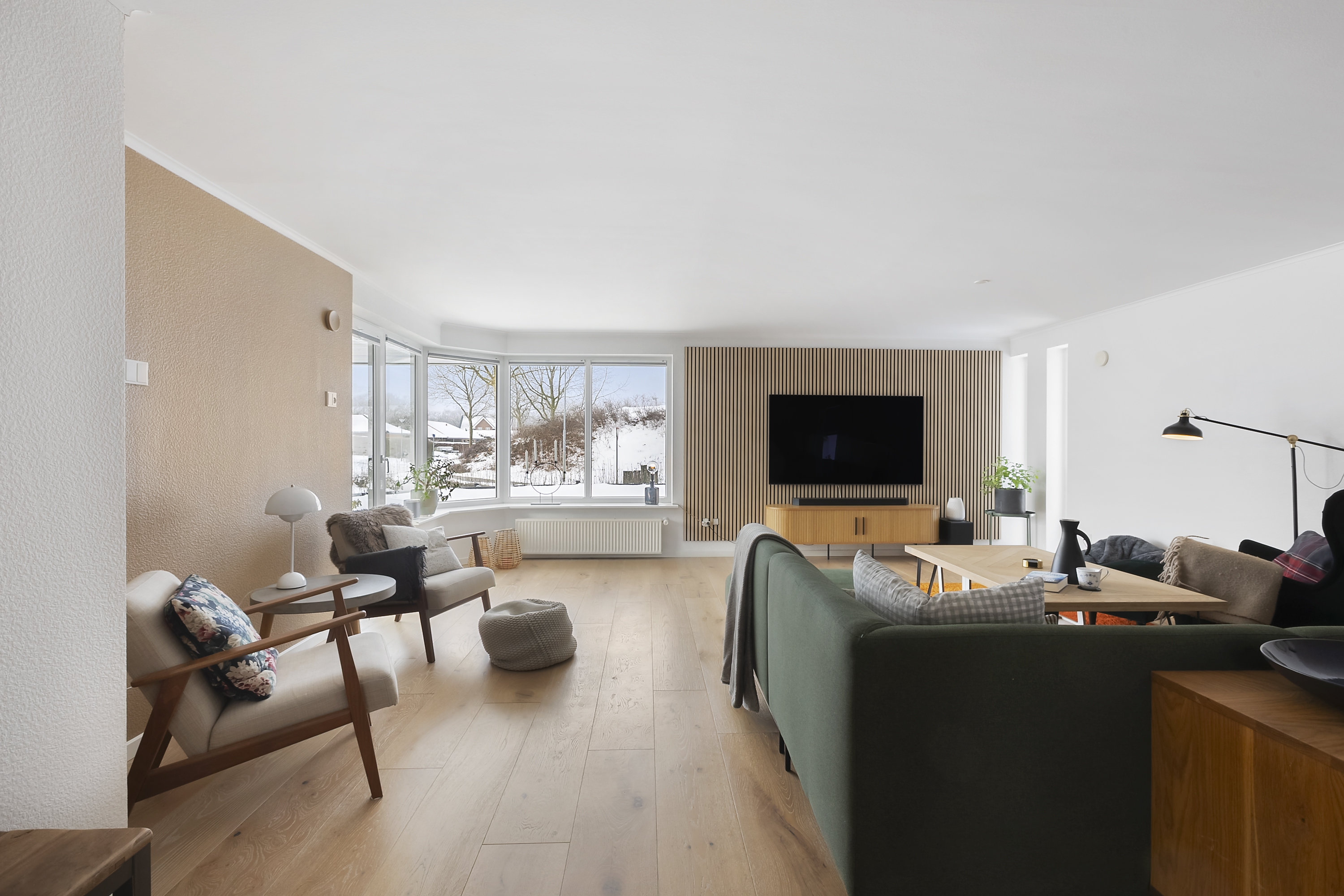 Fremhævet stue billede i fuldskærmstilstand. Billede af Savværksvej 11, 6230 Rødekro