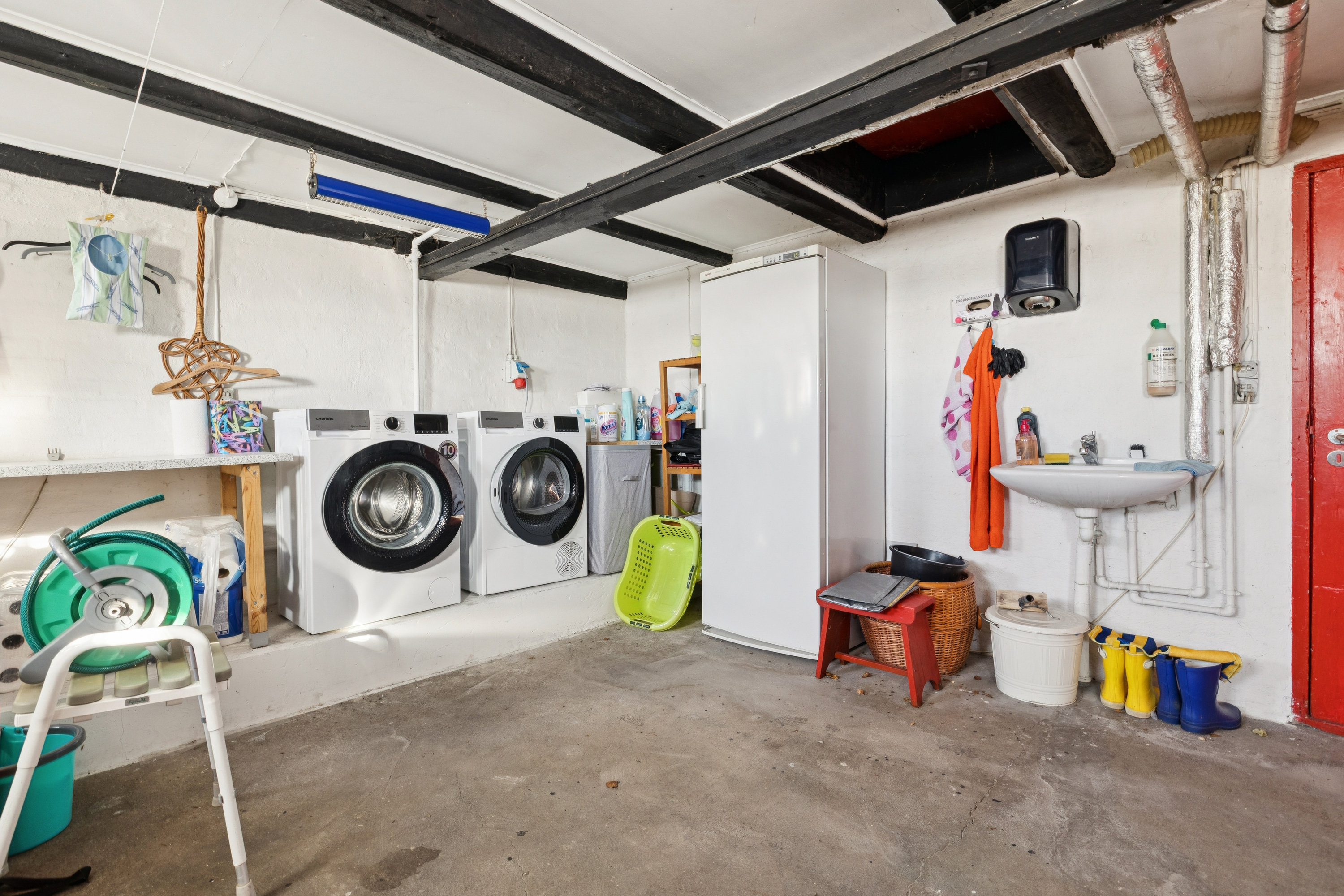 Fremhævet vaskerum billede i fuldskærmstilstand. Billede af Karlbyvej 1, Karlby, 9500 Hobro