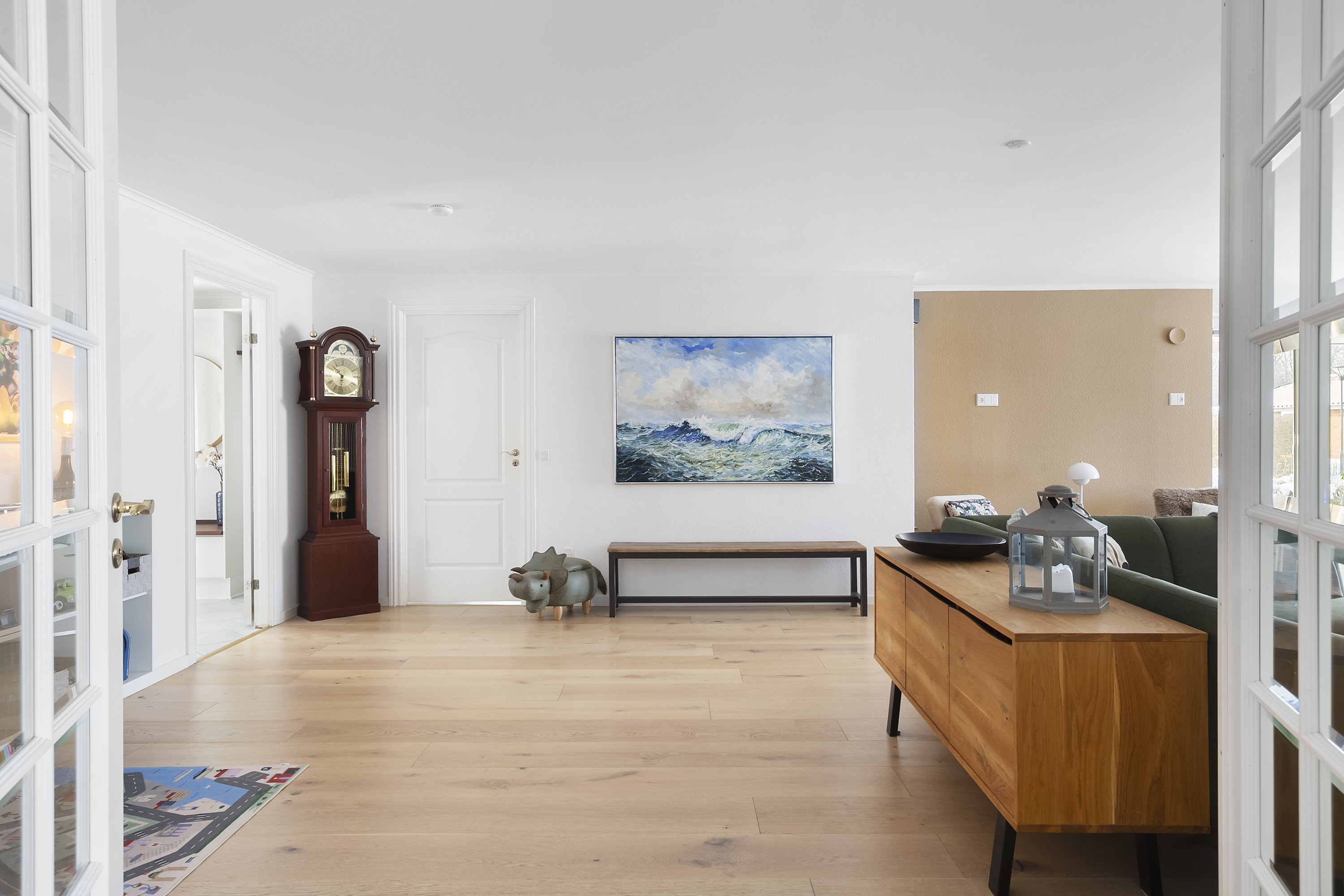 Fremhævet stue billede i fuldskærmstilstand. Billede af Savværksvej 11, 6230 Rødekro