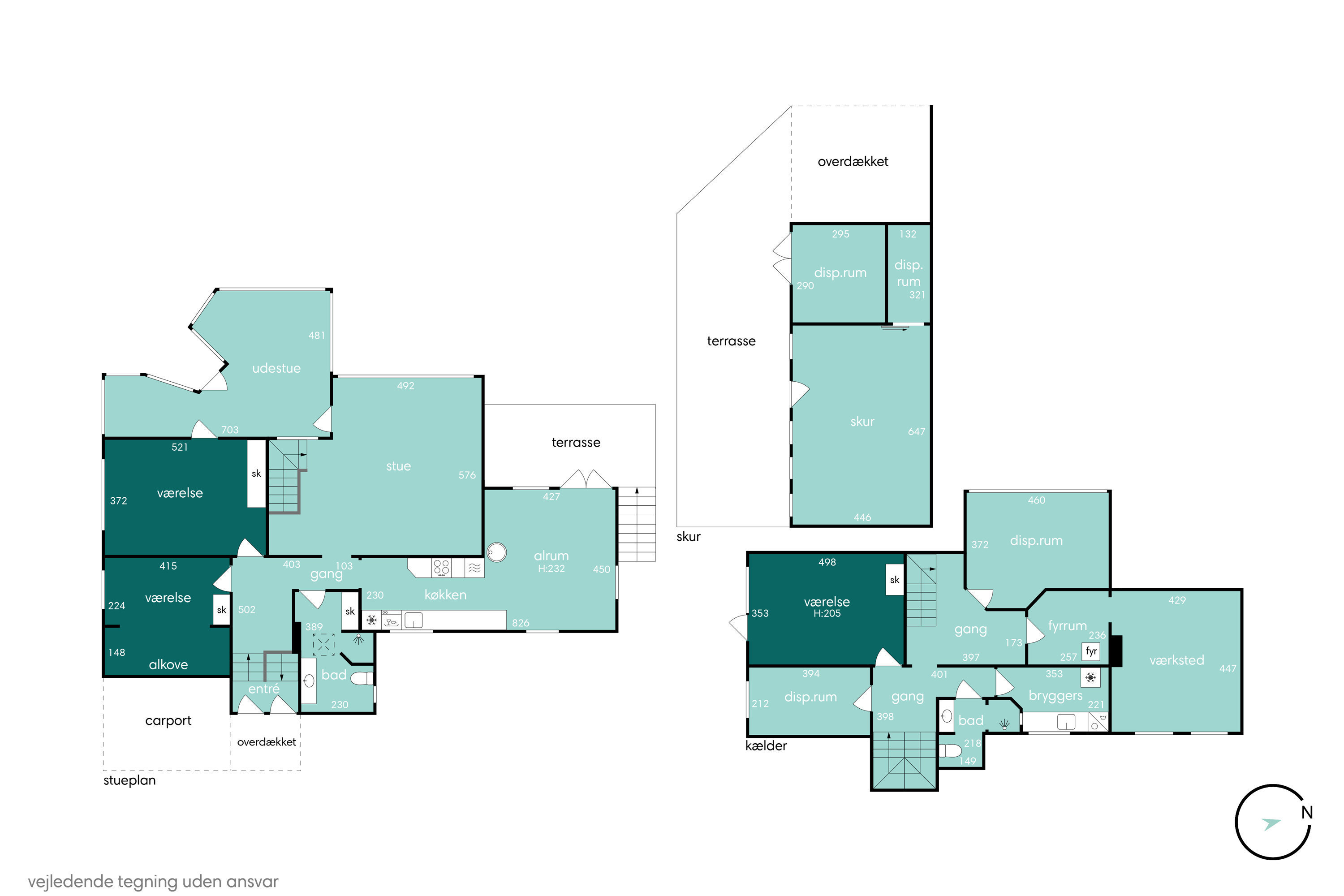 Plantegninger billede af Tunøvej 30, 9900 Frederikshavn