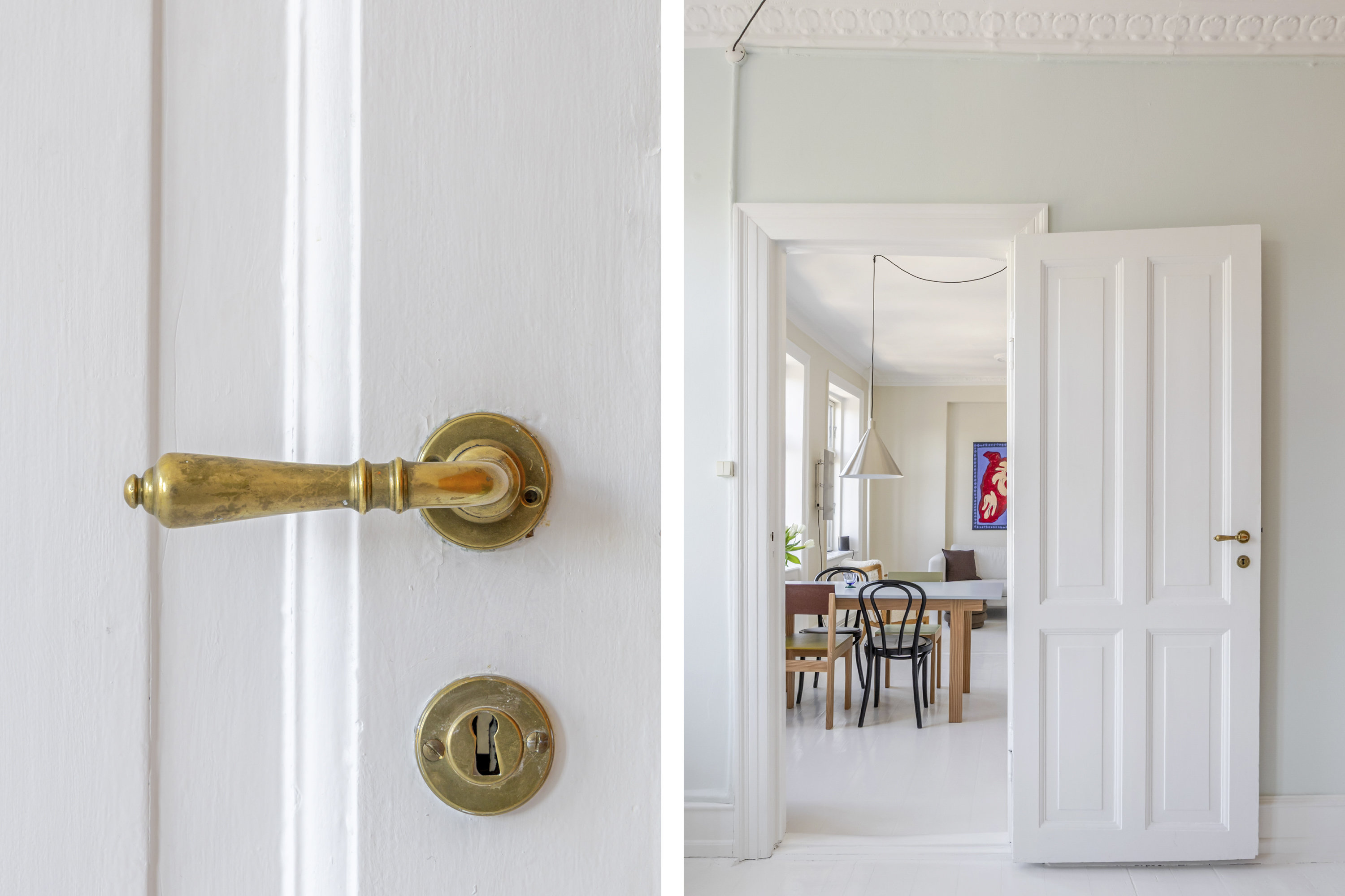 Fremhævet andet billede i fuldskærmstilstand. Billede af Overgaden Oven Vandet 2A, 2. th., 1415 København K