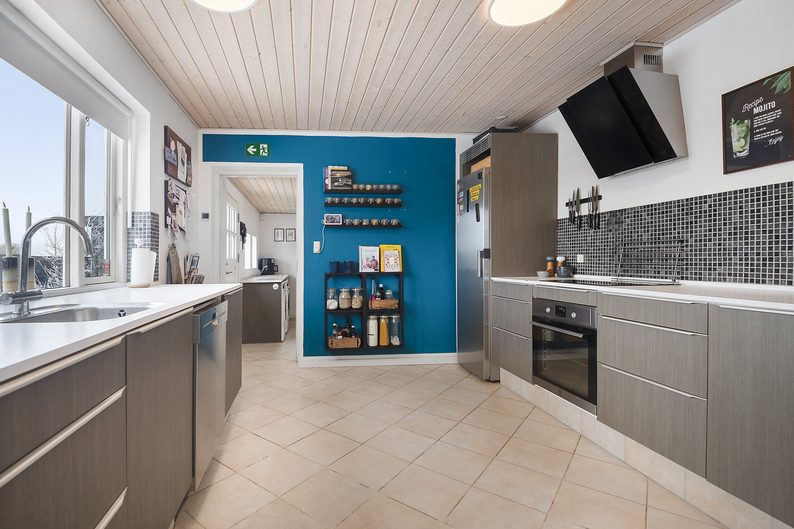 Fremhævet køkken billede i fuldskærmstilstand. Billede af Bryndumvej 175, Bryndum, 6715 Esbjerg N