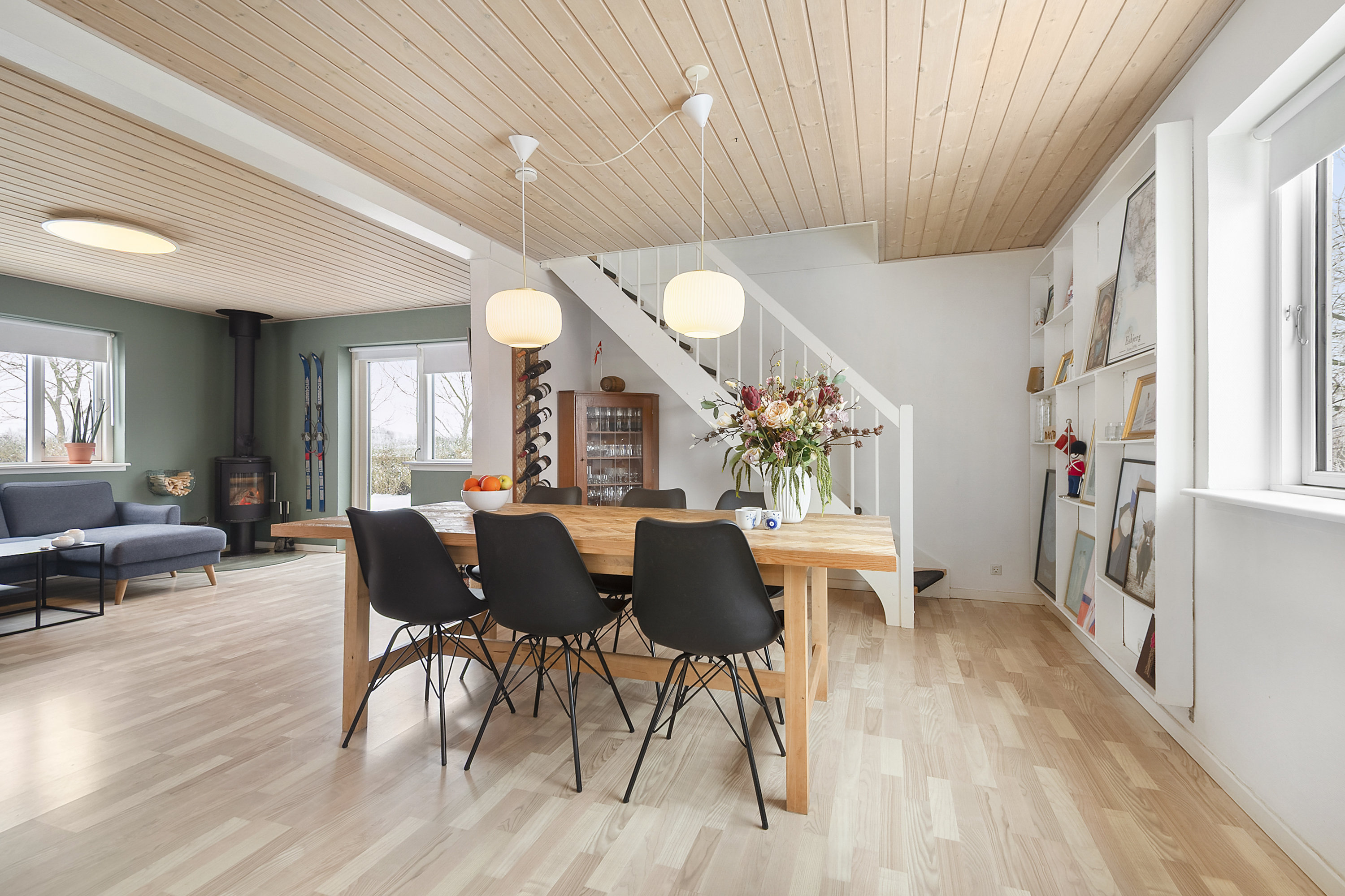 Fremhævet spisestue billede i fuldskærmstilstand. Billede af Bryndumvej 175, Bryndum, 6715 Esbjerg N