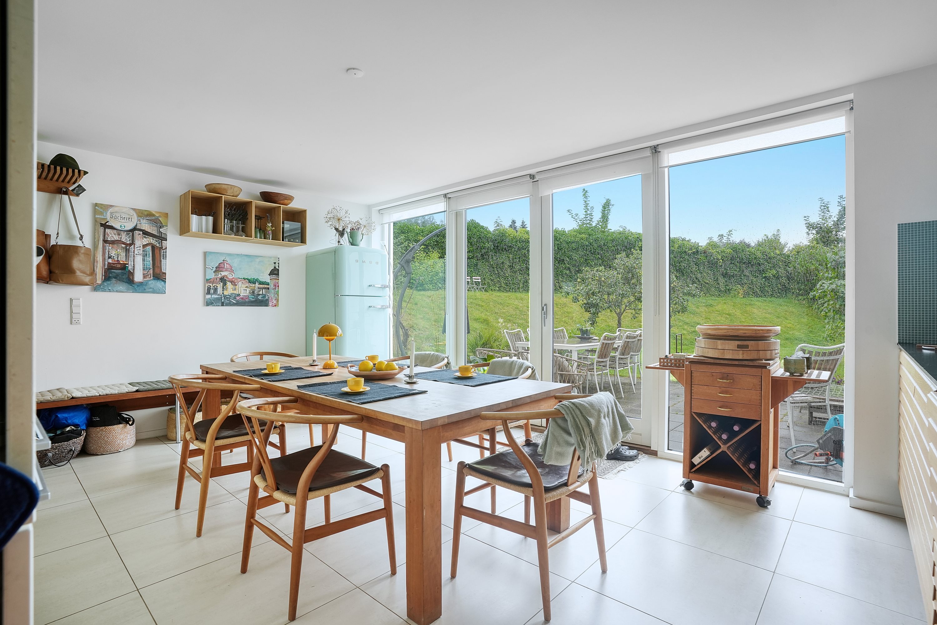 Fremhævet spisestue billede i fuldskærmstilstand. Billede af Kongevejen 4A, 3480 Fredensborg