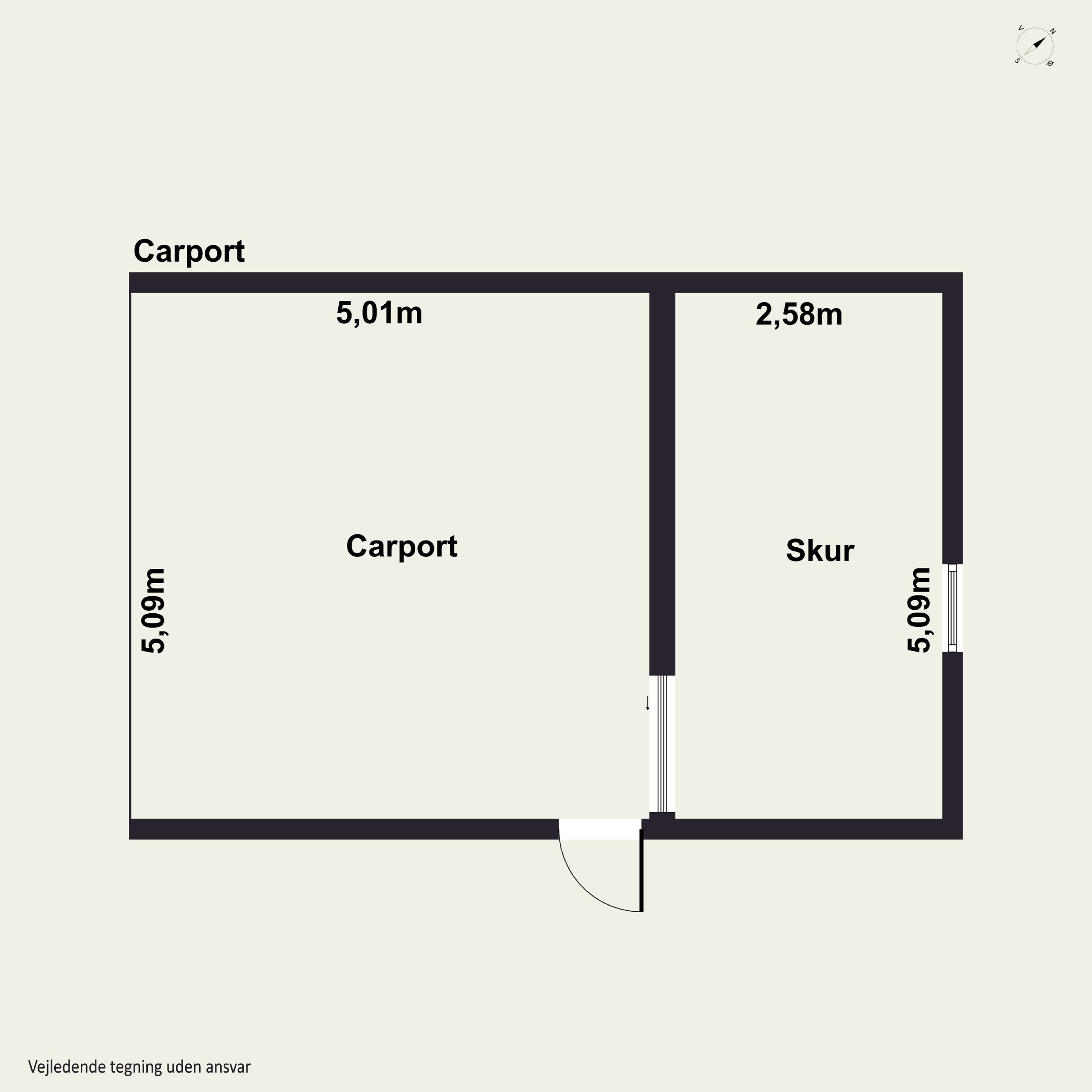 Plantegninger billede af Toftevej 9, Ordrup, 4060 Kirke Såby