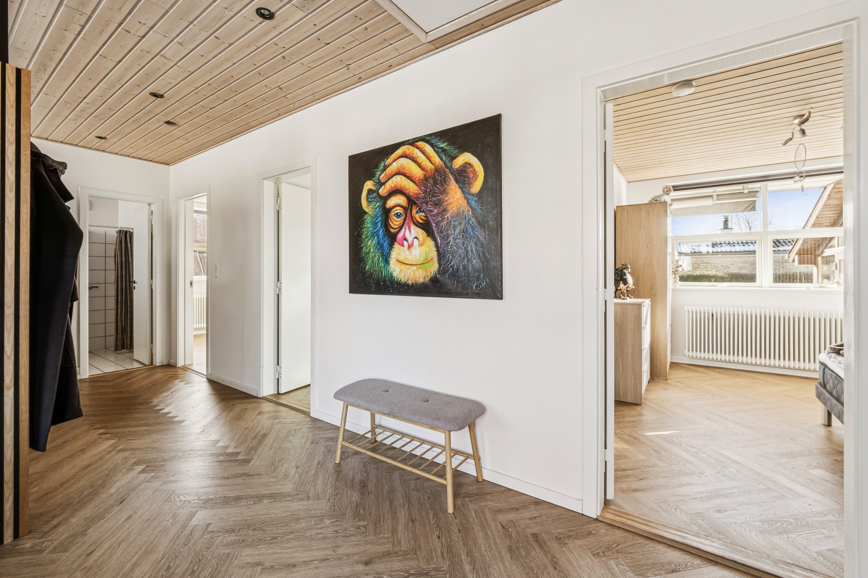 Fremhævet stue billede i fuldskærmstilstand. Billede af Lindevej 6, 7900 Nykøbing M