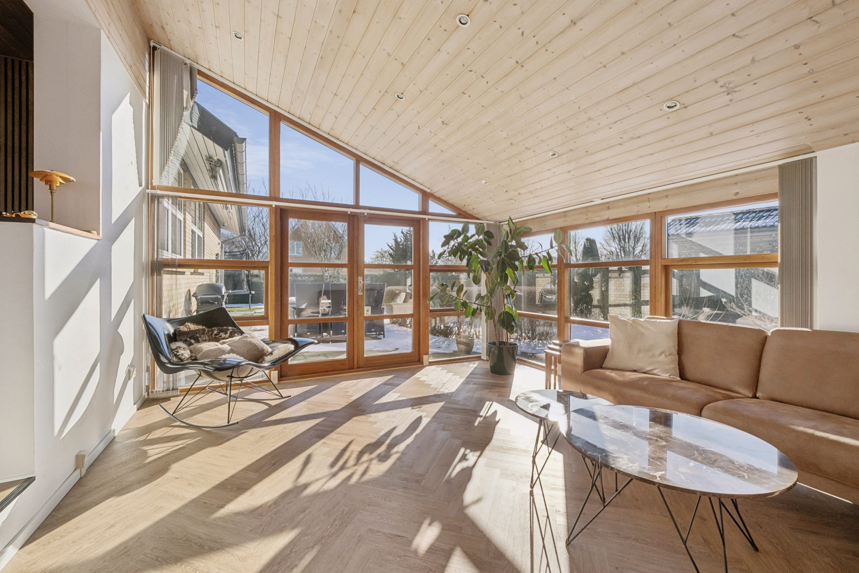 Fremhævet stue billede i fuldskærmstilstand. Billede af Lindevej 6, 7900 Nykøbing M