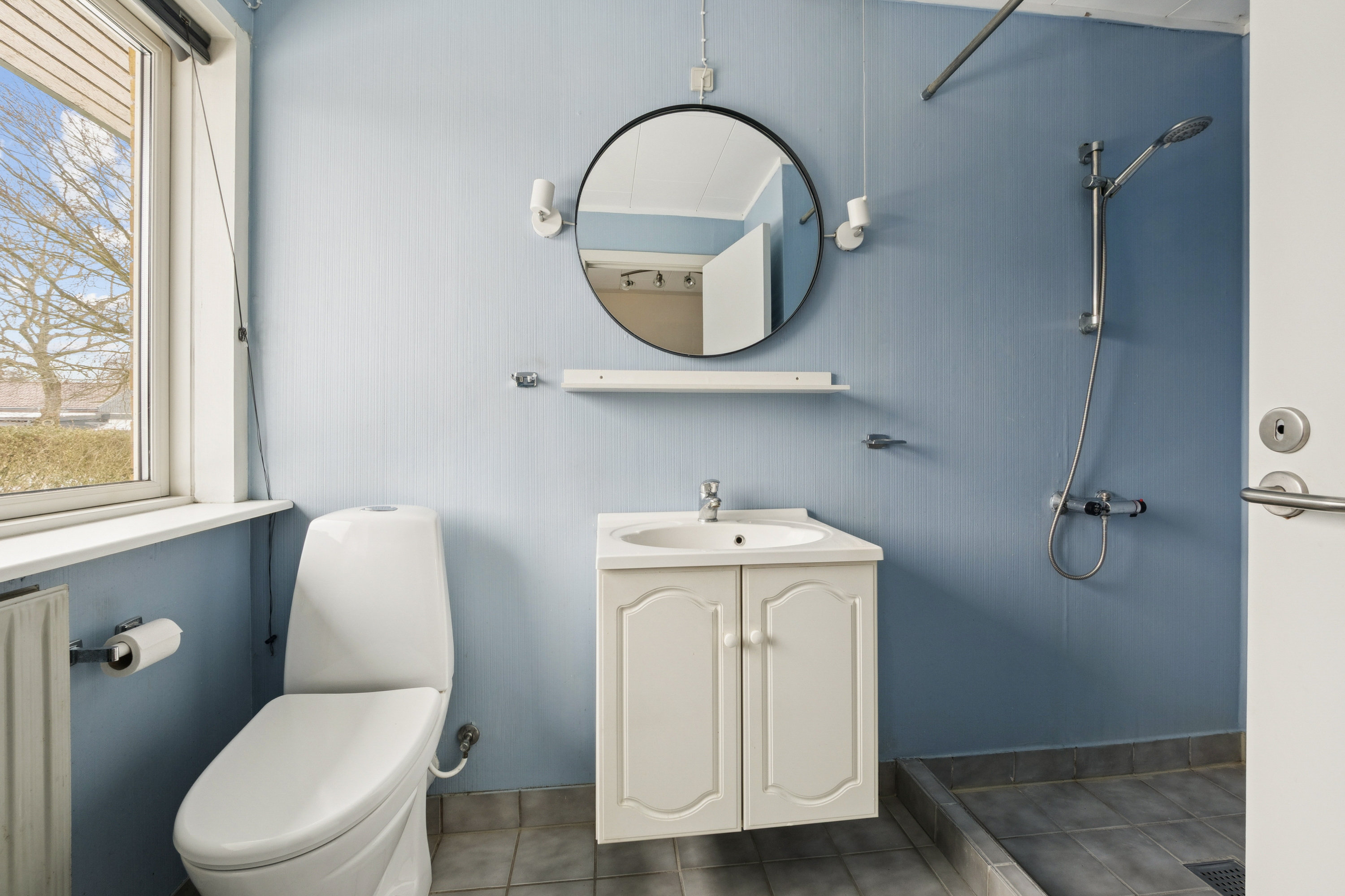 Fremhævet badeværelse billede i fuldskærmstilstand. Billede af Margrethevej 7, Oddense, 7860 Spøttrup