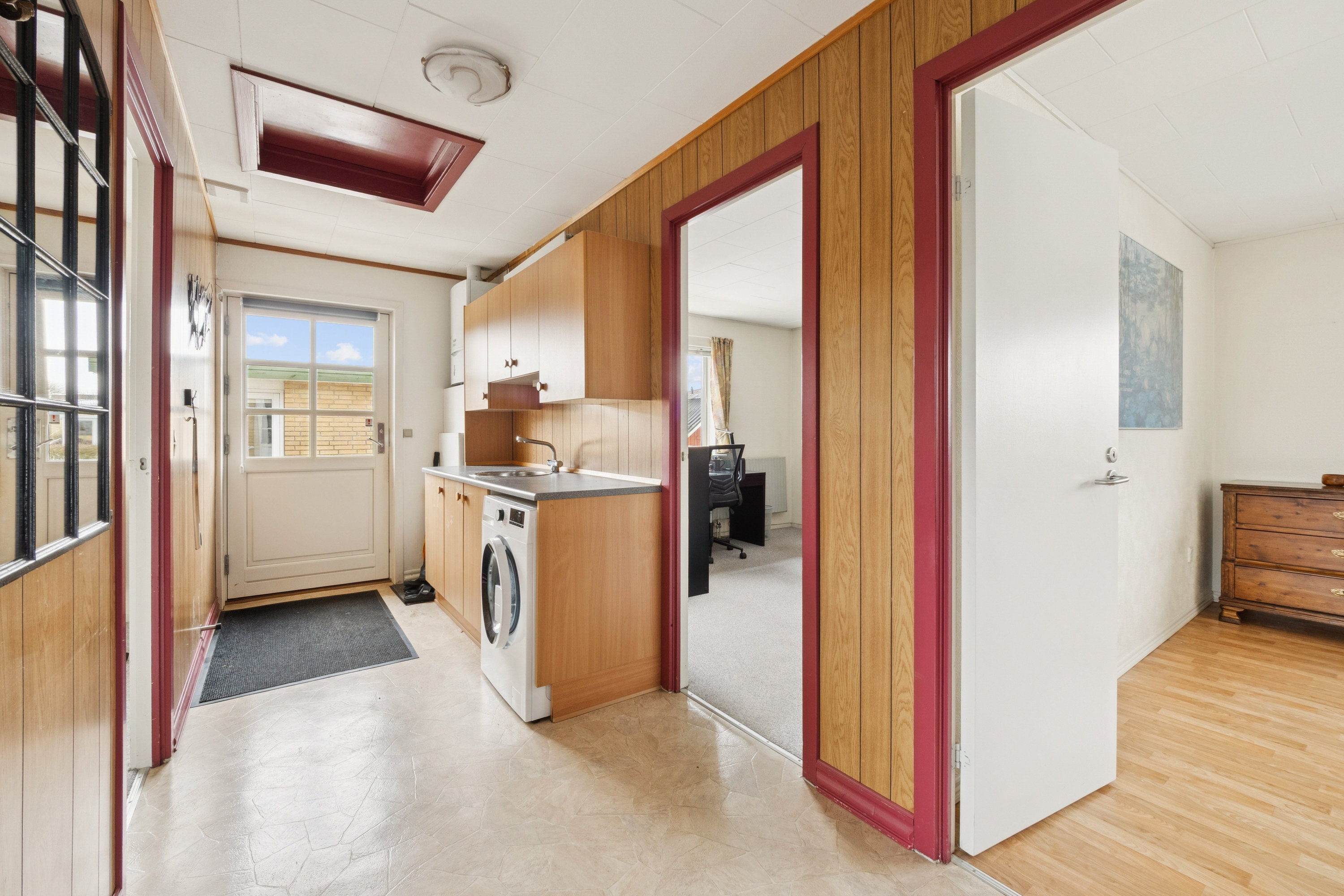 Fremhævet entré billede i fuldskærmstilstand. Billede af Margrethevej 7, Oddense, 7860 Spøttrup