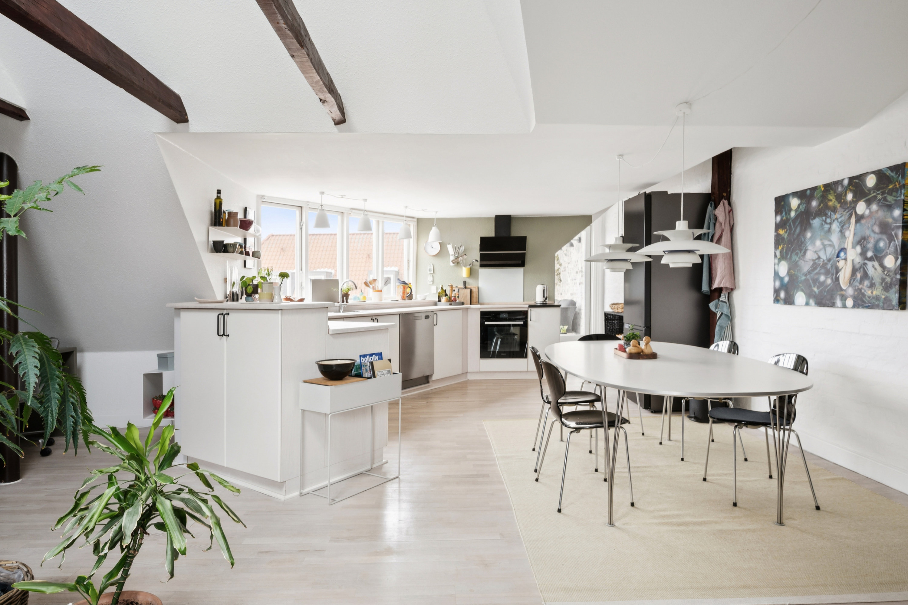 Fremhævet køkken billede i fuldskærmstilstand. Billede af Kystvejen 51, 5., 8000 Aarhus C