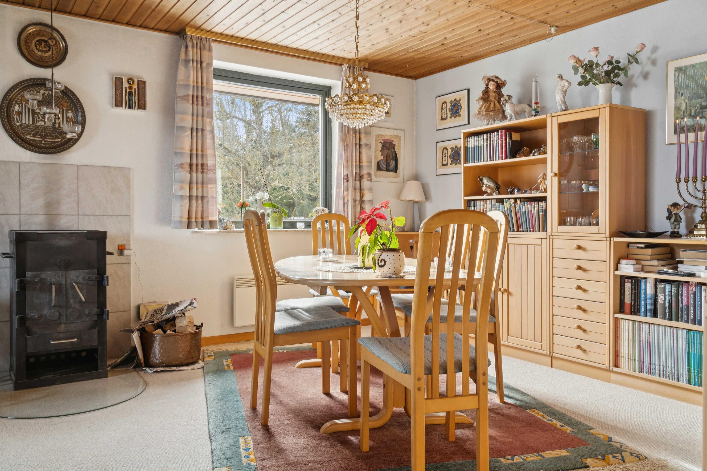 Fremhævet spisestue billede i fuldskærmstilstand. Billede af Toftevej 9, Ordrup, 4060 Kirke Såby