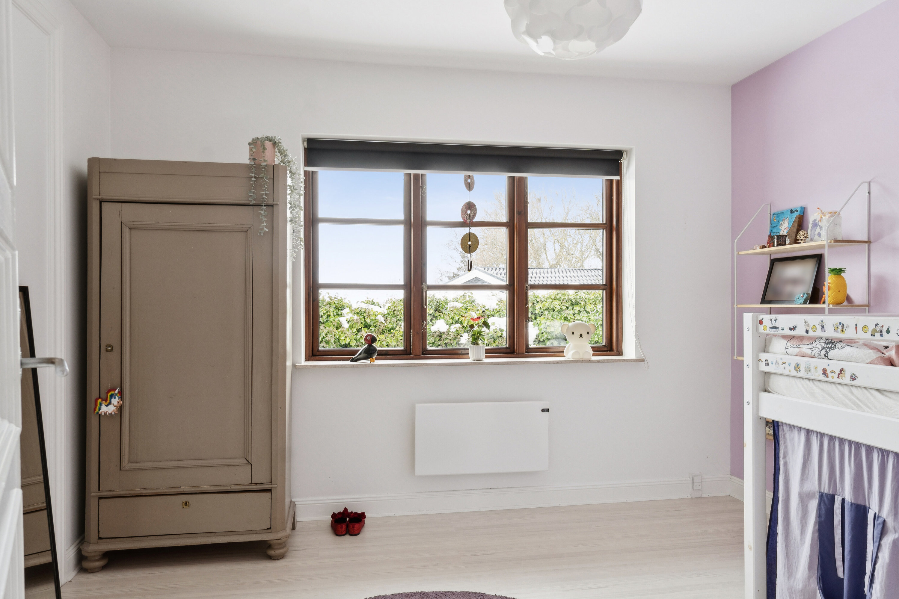 Fremhævet børneværelse billede i fuldskærmstilstand. Billede af Nørreås 81, 4200 Slagelse