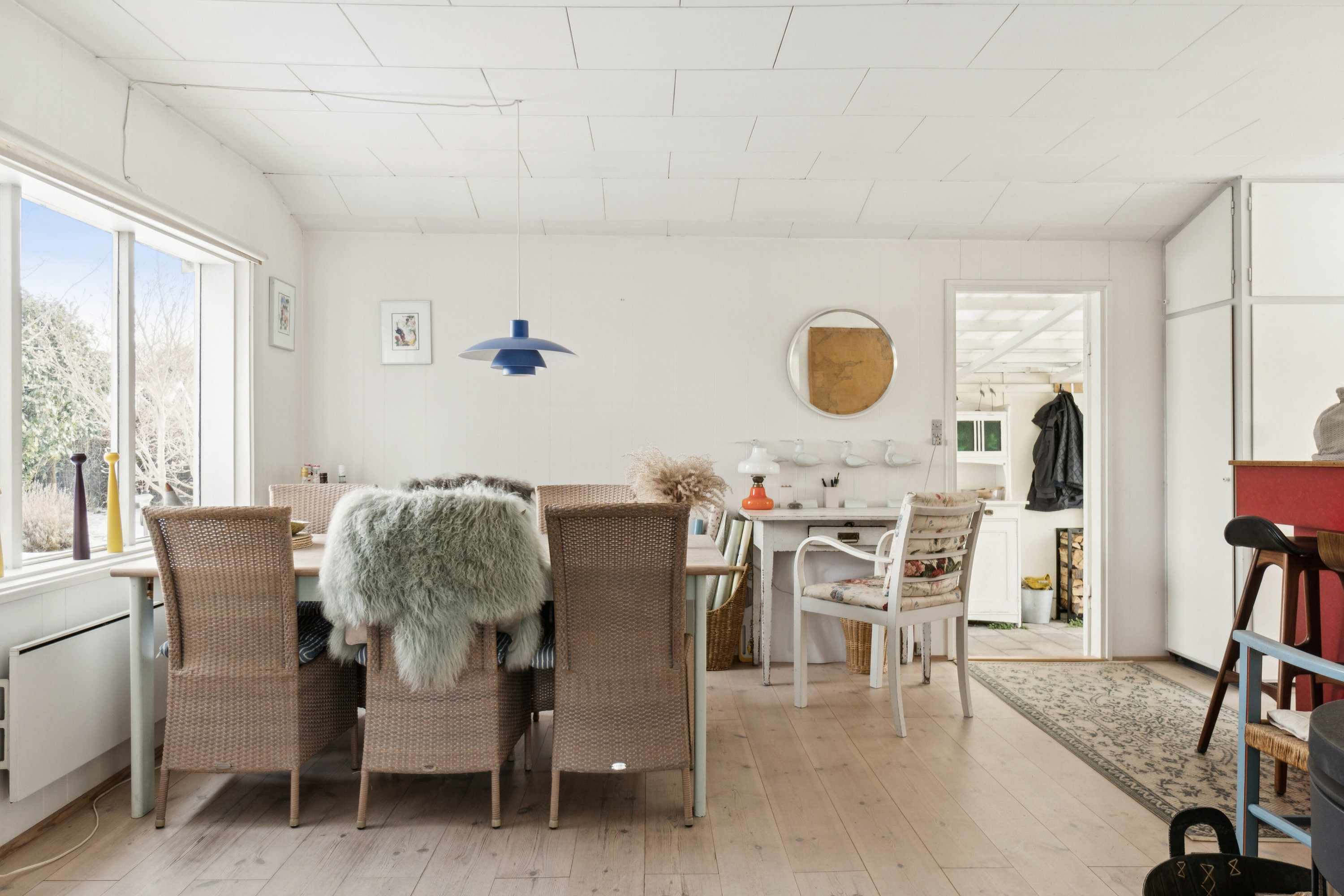 Fremhævet spisestue billede i fuldskærmstilstand. Billede af Skovsangervej 8, St Kongsmark, 4200 Slagelse