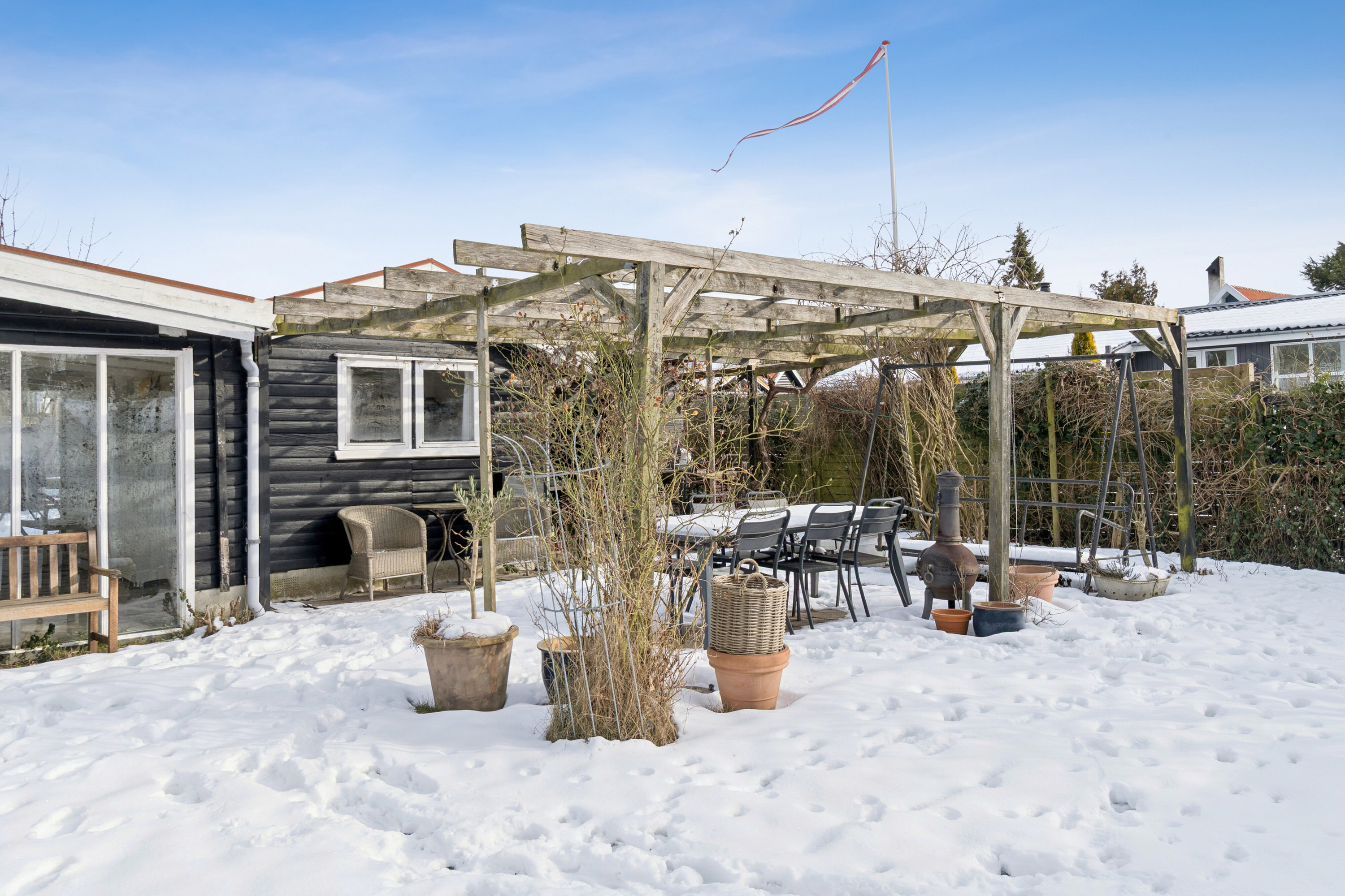 Fremhævet udendørs billede i fuldskærmstilstand. Billede af Skovsangervej 8, St Kongsmark, 4200 Slagelse