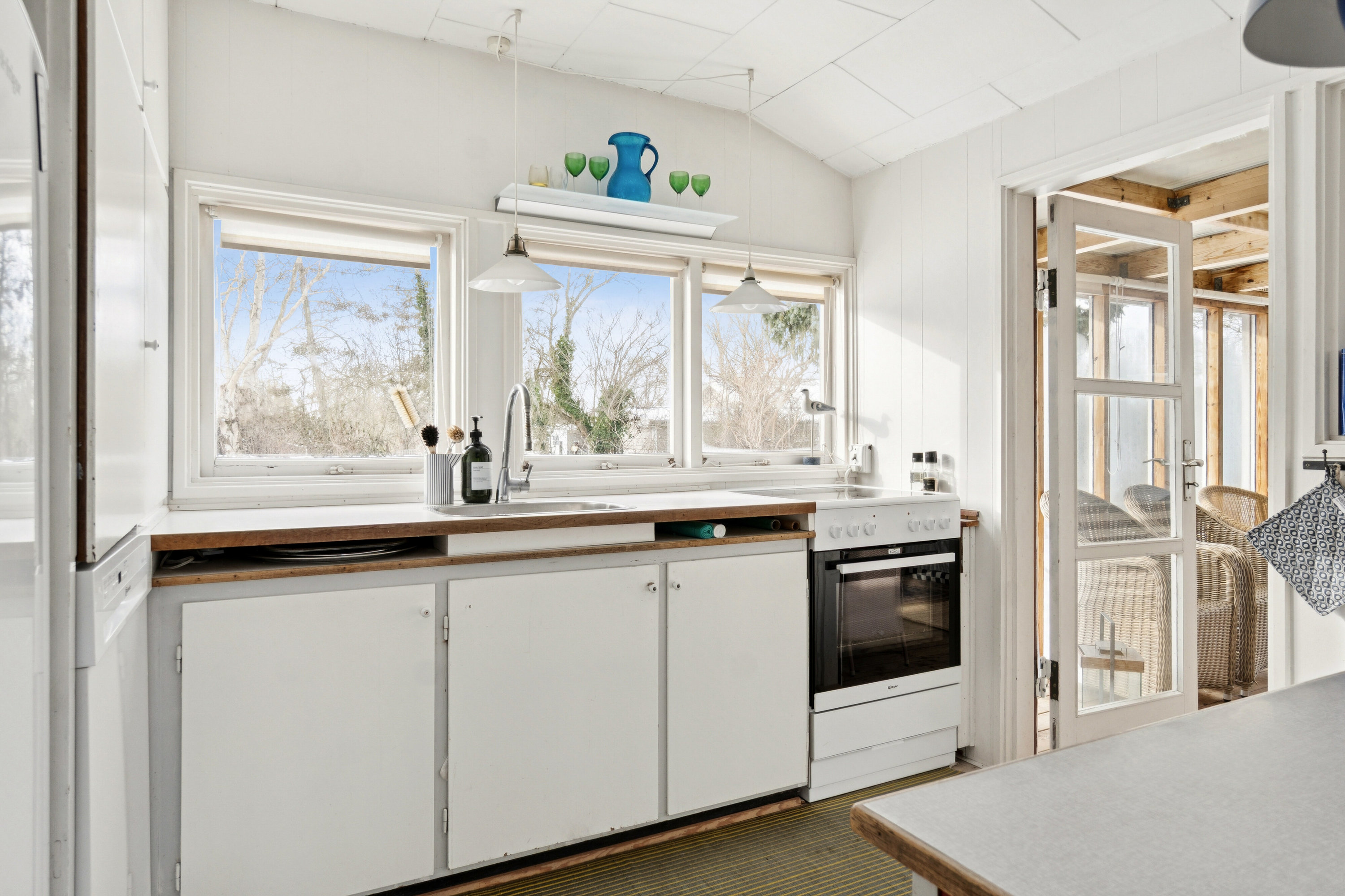 Fremhævet køkken billede i fuldskærmstilstand. Billede af Skovsangervej 8, St Kongsmark, 4200 Slagelse