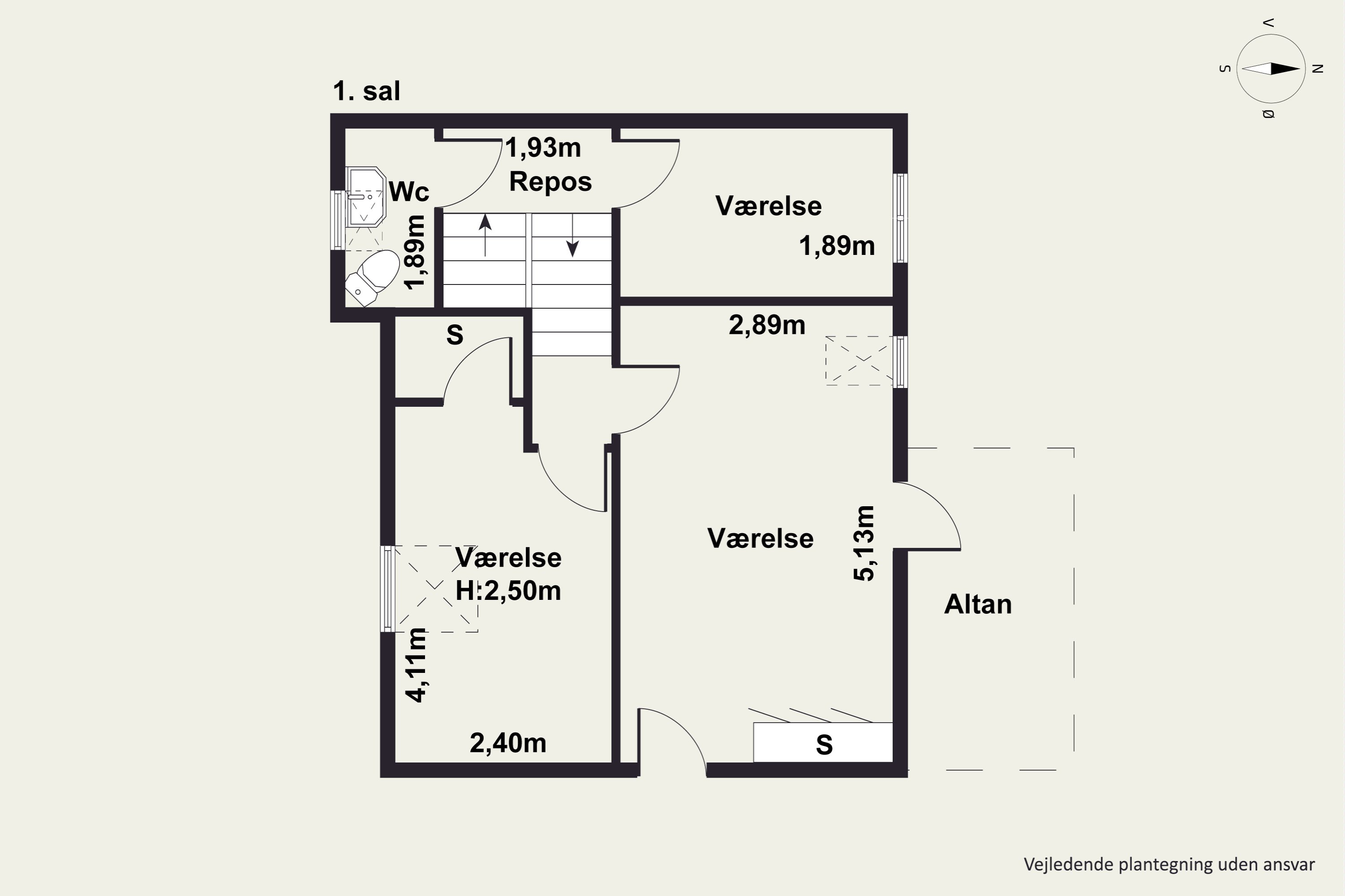 Plantegninger billede af Kølvej 36, 8500 Grenaa