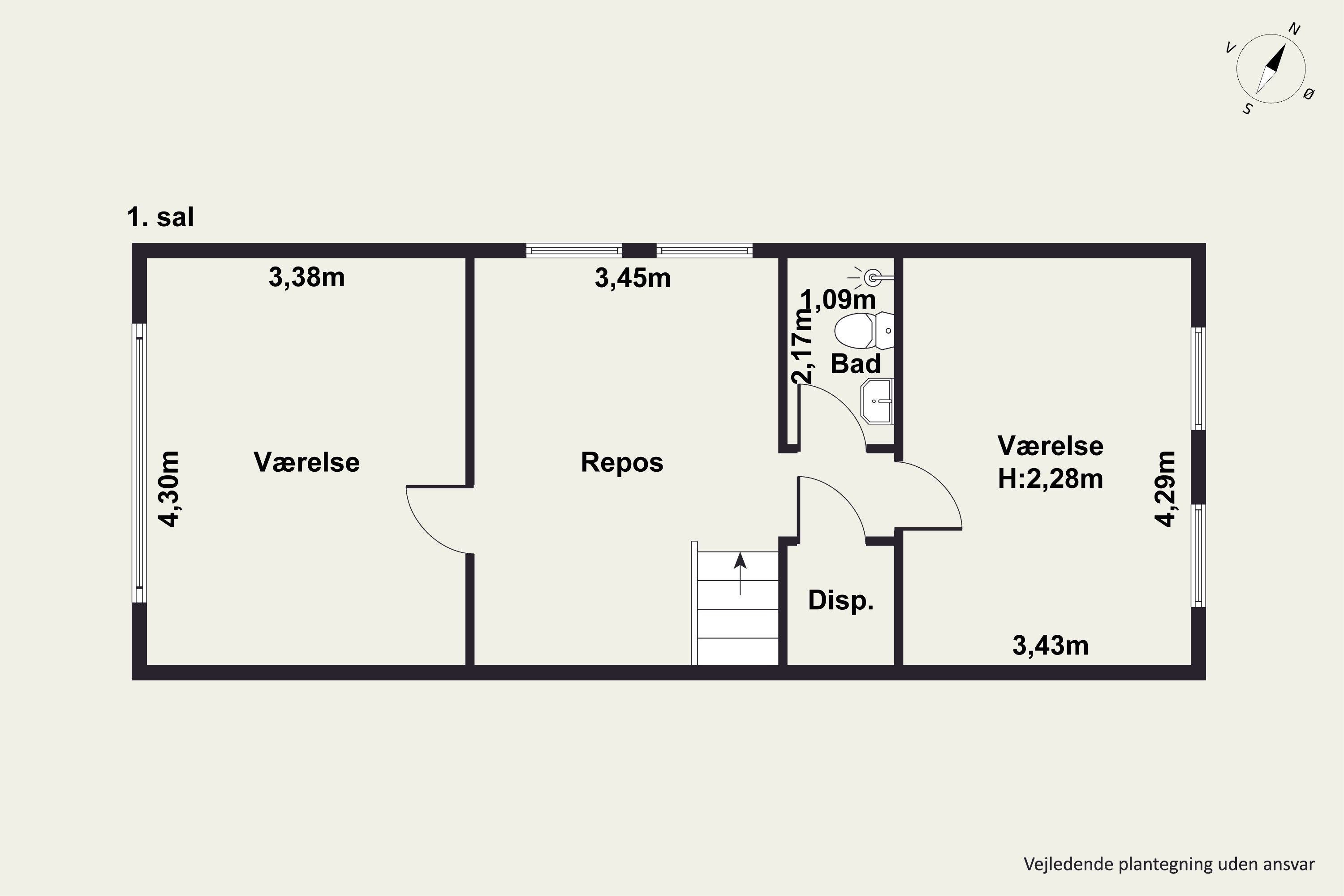 Plantegninger billede af Kamdalen 32, 2730 Herlev