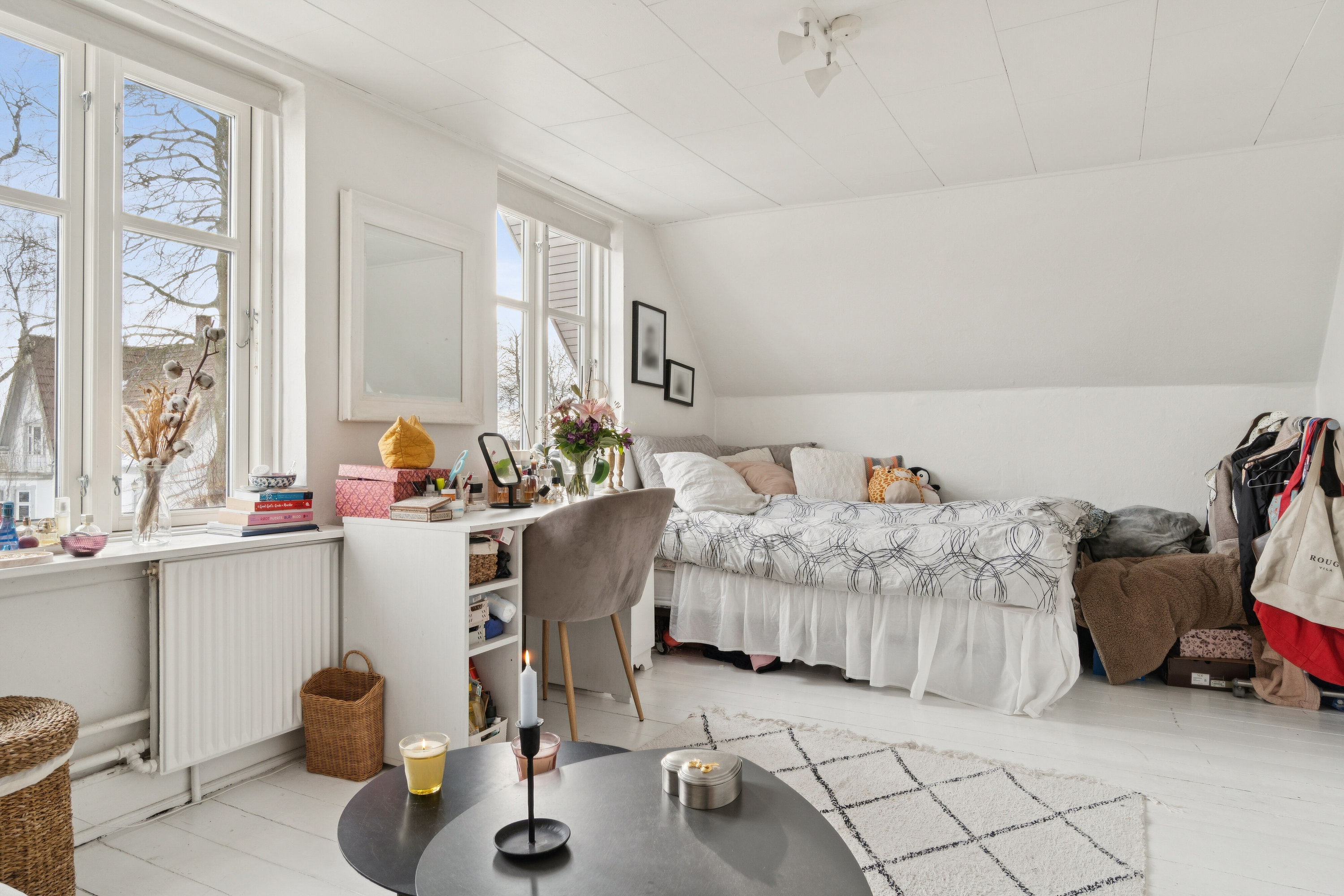 Fremhævet soveværelse billede i fuldskærmstilstand. Billede af Holmevej 50, Brandelev, 4700 Næstved