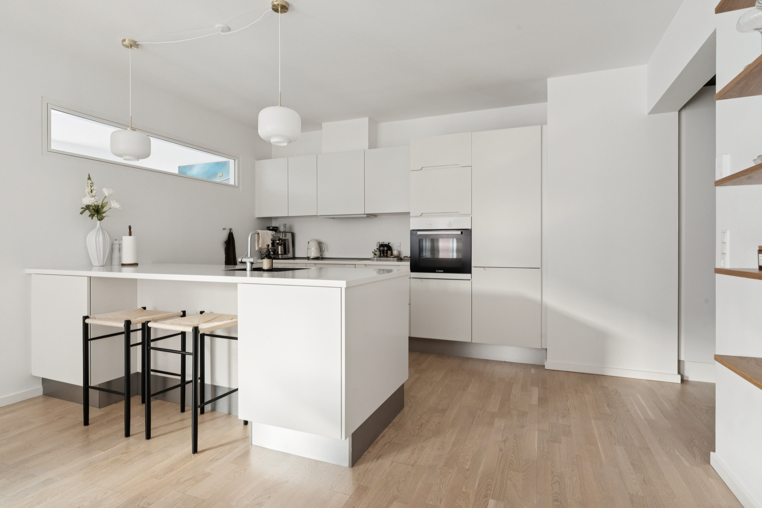 Fremhævet køkken billede i fuldskærmstilstand. Billede af Østre Havnegade 32, 3. 2., 9000 Aalborg