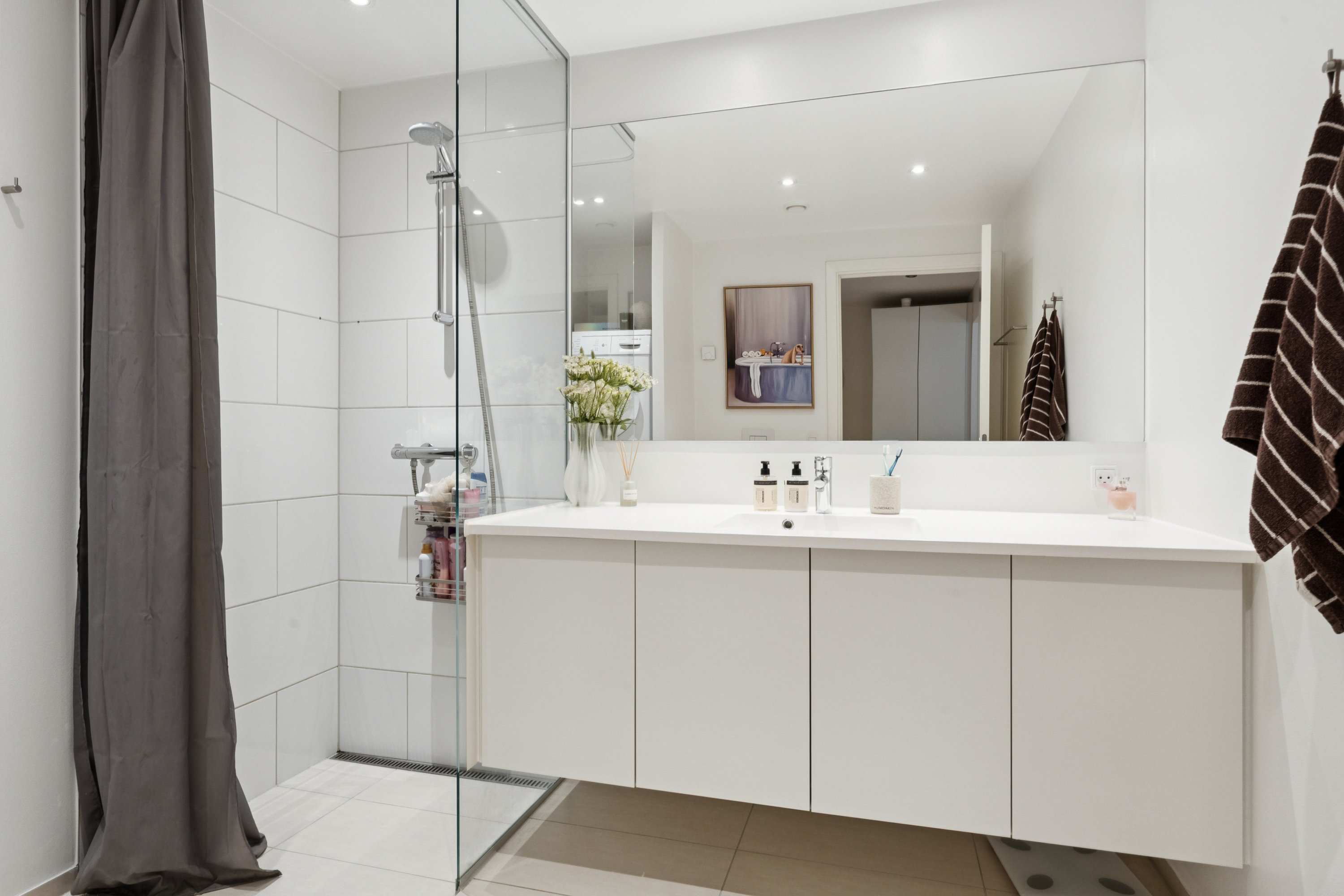 Fremhævet badeværelse billede i fuldskærmstilstand. Billede af Østre Havnegade 32, 3. 2., 9000 Aalborg