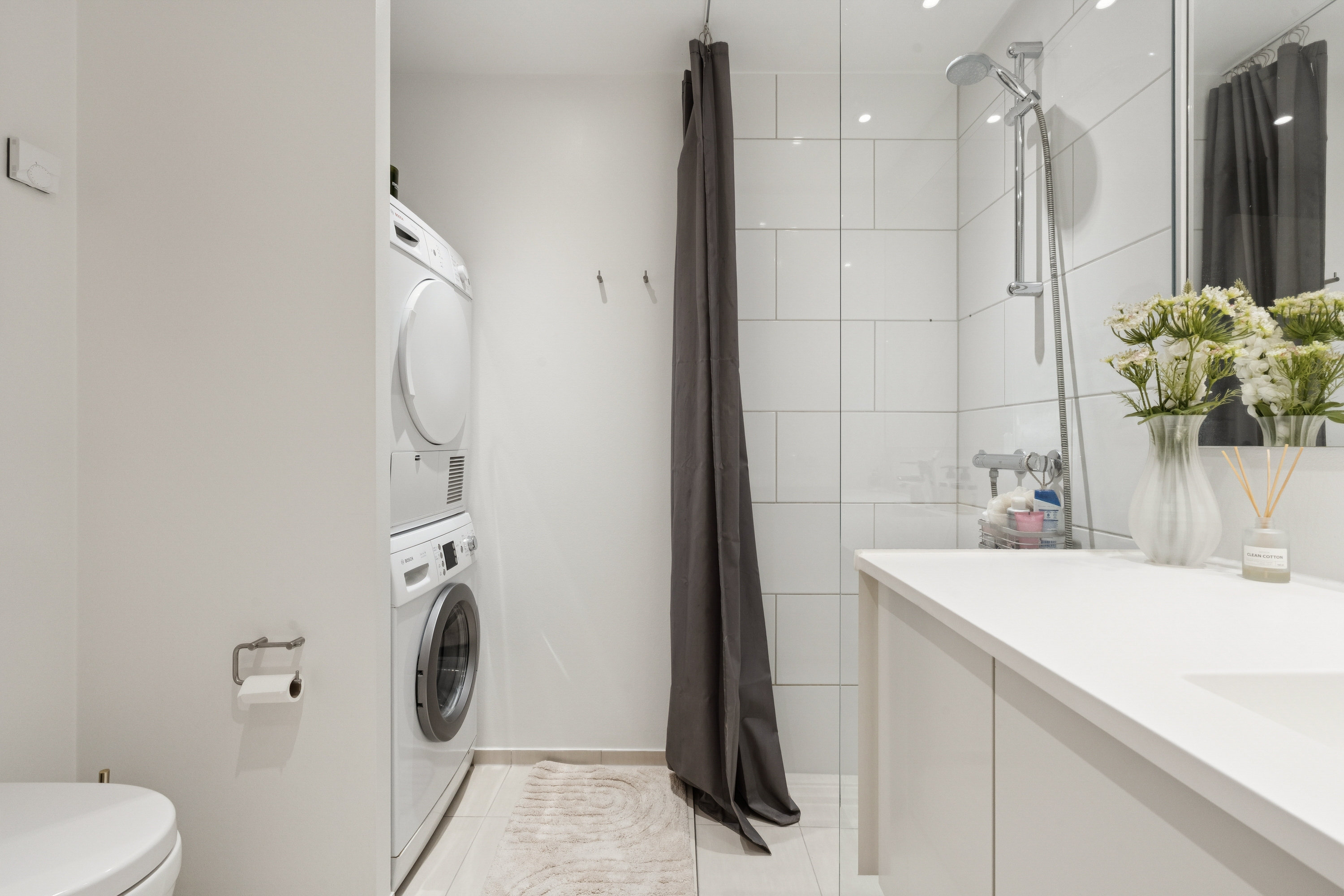 Fremhævet badeværelse billede i fuldskærmstilstand. Billede af Østre Havnegade 32, 3. 2., 9000 Aalborg