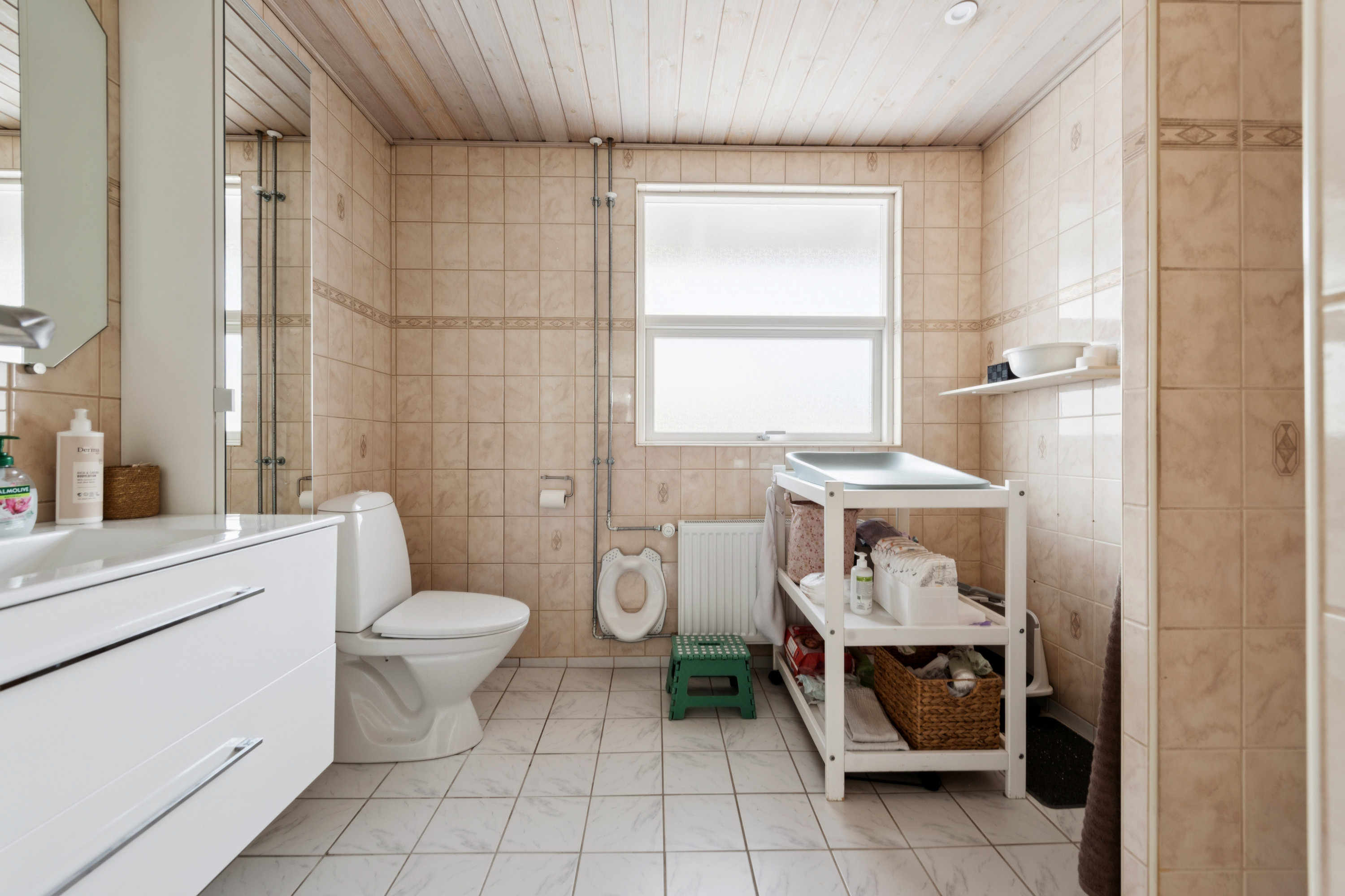 Fremhævet badeværelse billede i fuldskærmstilstand. Billede af Sletteager 2, Baldersbrønde, 2640 Hedehusene