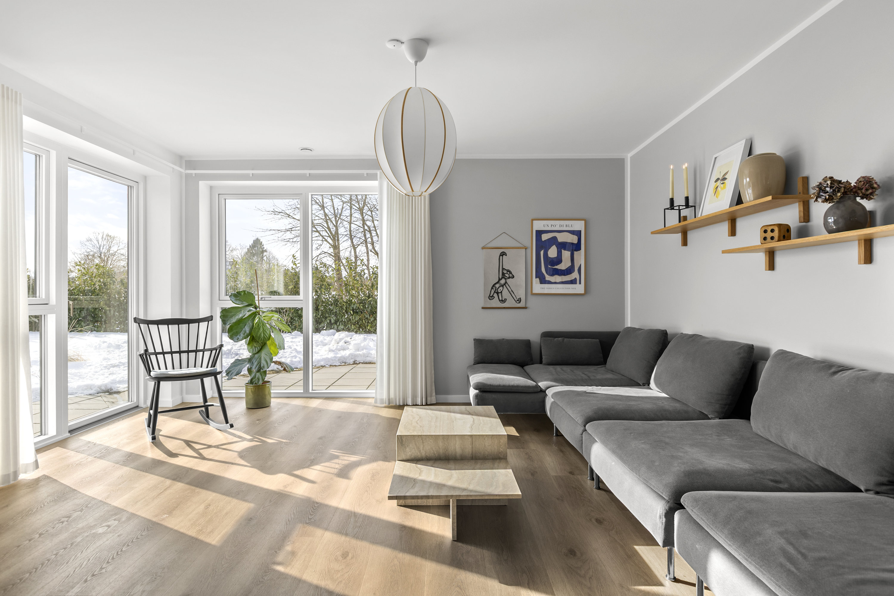 Fremhævet stue billede i fuldskærmstilstand. Billede af Hestebjergsvangen 2, 4180 Sorø