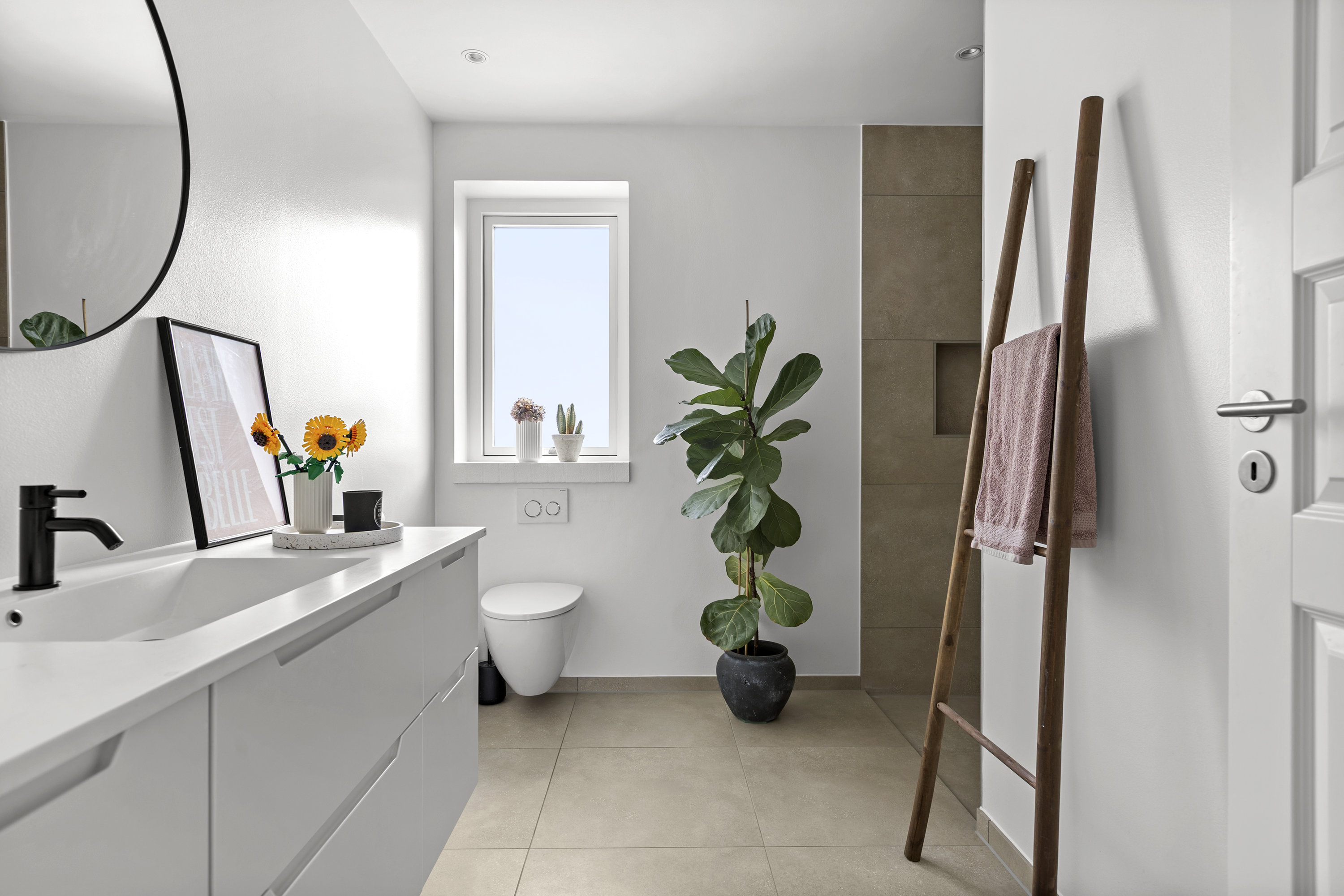 Fremhævet badeværelse billede i fuldskærmstilstand. Billede af Hestebjergsvangen 2, 4180 Sorø