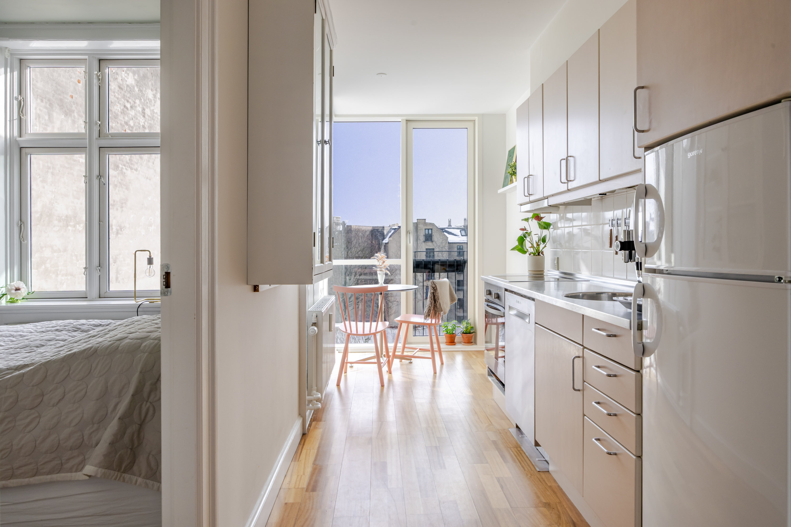 Fremhævet køkken billede i fuldskærmstilstand. Billede af Ahornsgade 21, 4. tv., 2200 København N