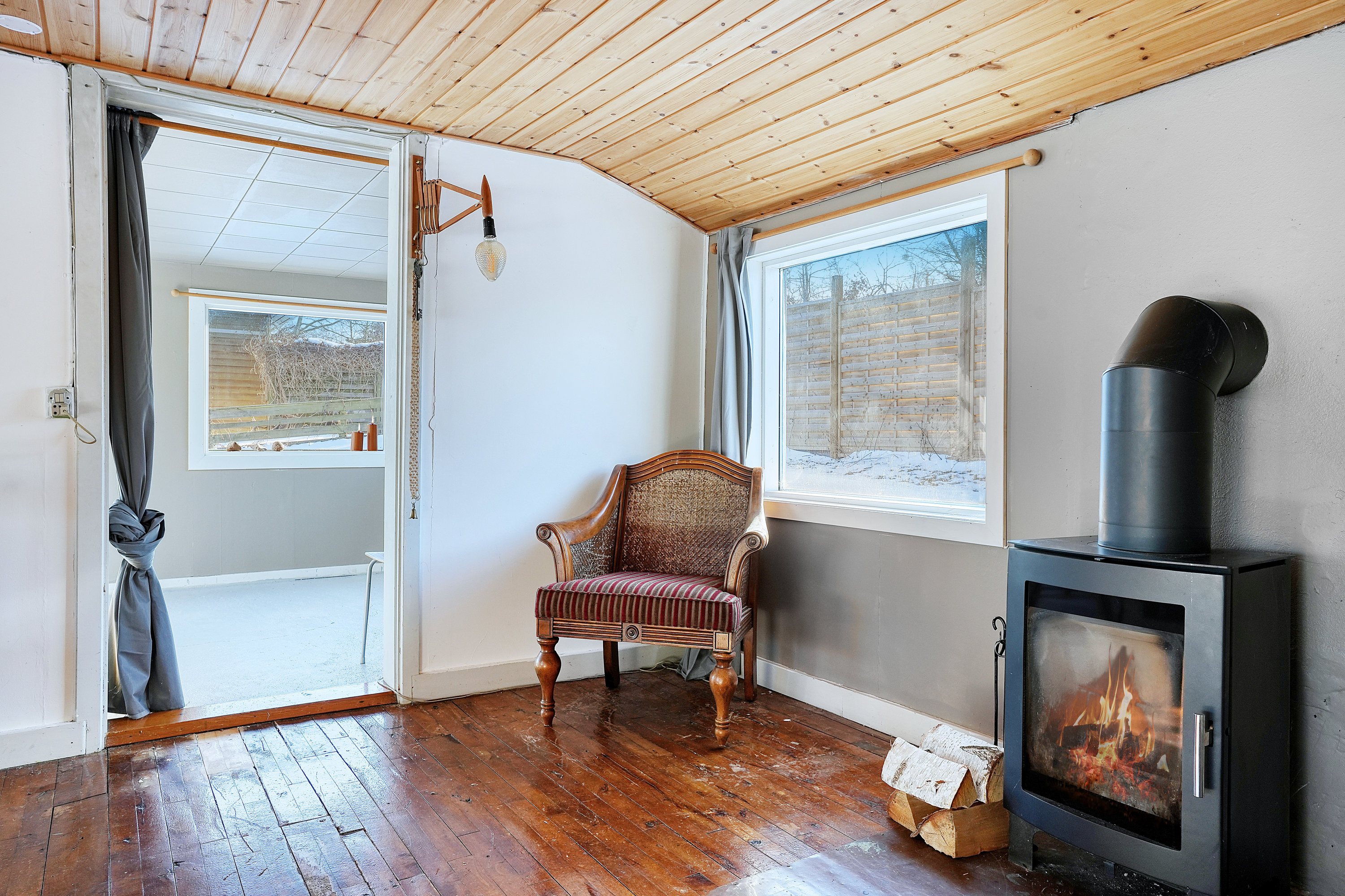 Fremhævet stue billede i fuldskærmstilstand. Billede af Løserup Strandvej 4, Løserup, 4300 Holbæk