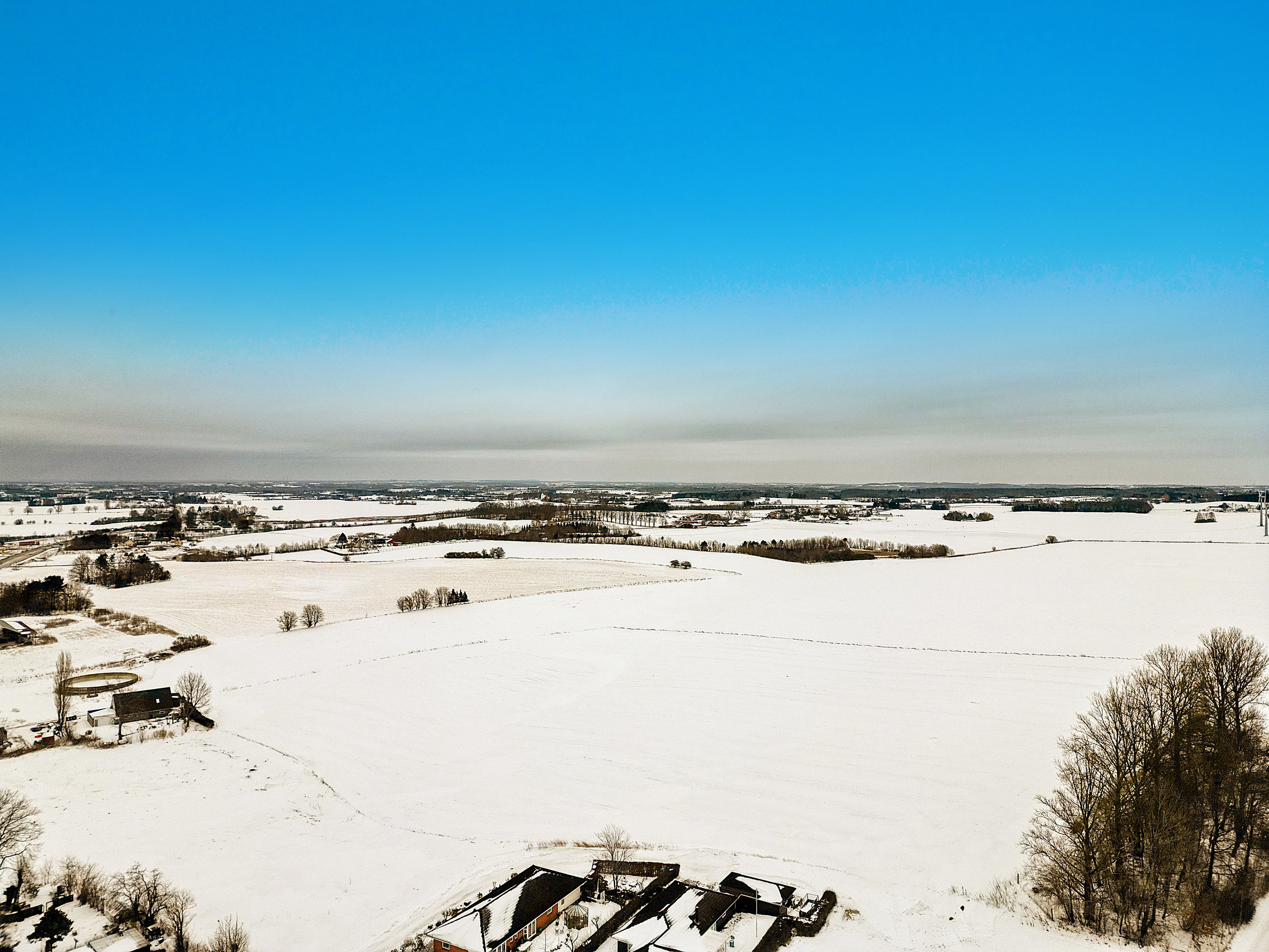 Fremhævet luftfoto billede i fuldskærmstilstand. Billede af Ringstedvej 229, Kvanløse, 4300 Holbæk
