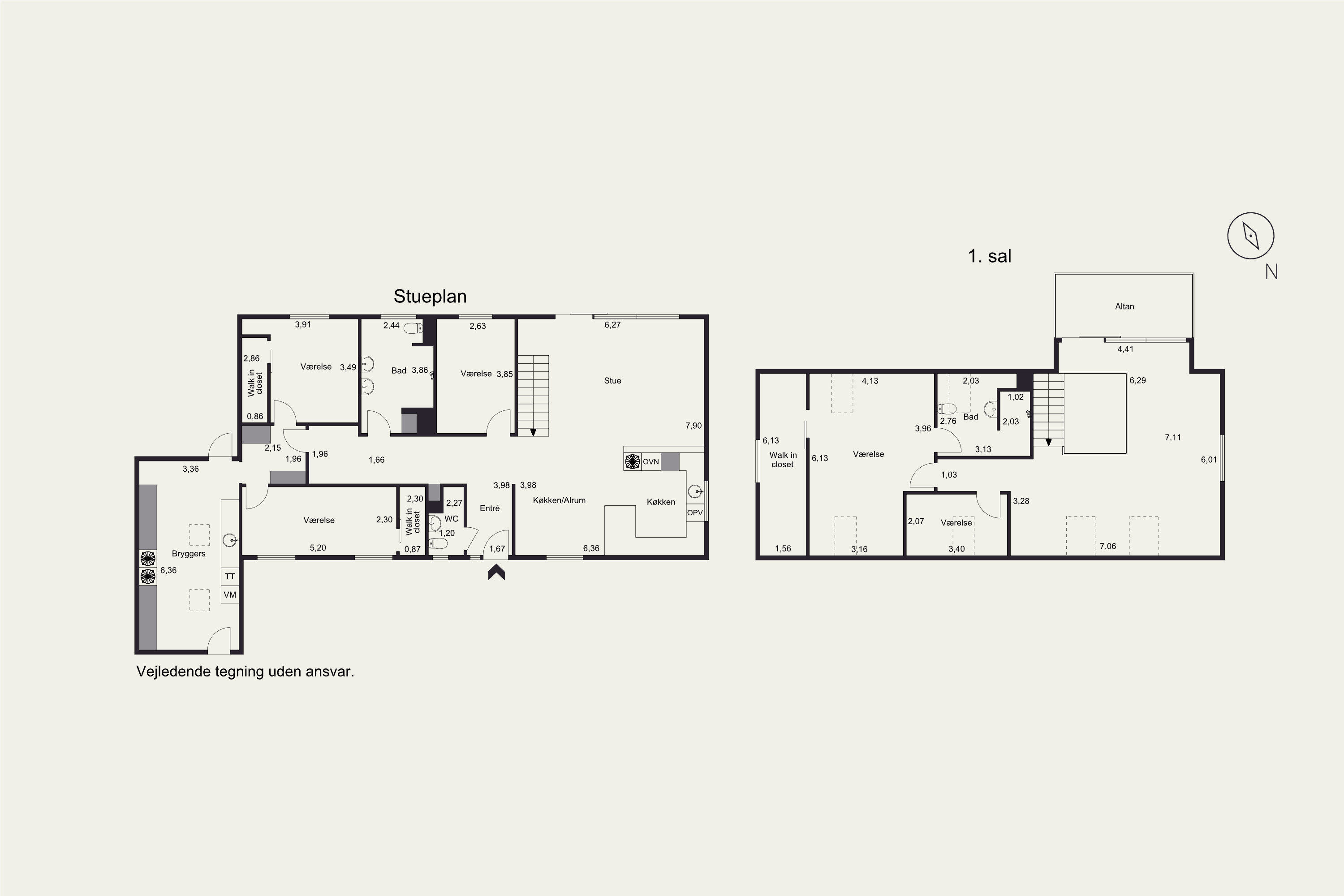 Plantegninger billede af Valmuevænget 24, Hjerting, 6710 Esbjerg V