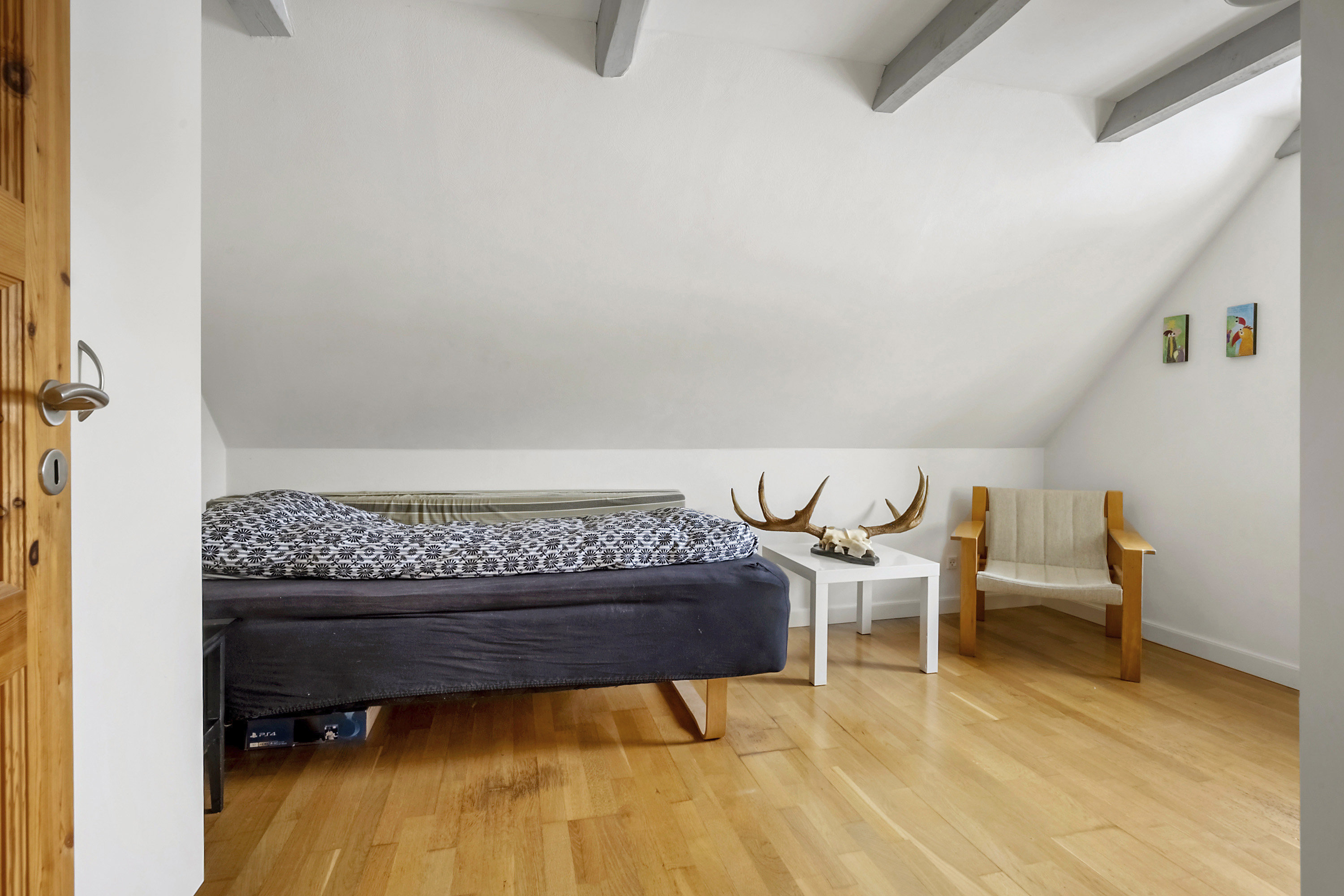 Fremhævet soveværelse billede i fuldskærmstilstand. Billede af Havnevej 4, Snaptun, 7130 Juelsminde