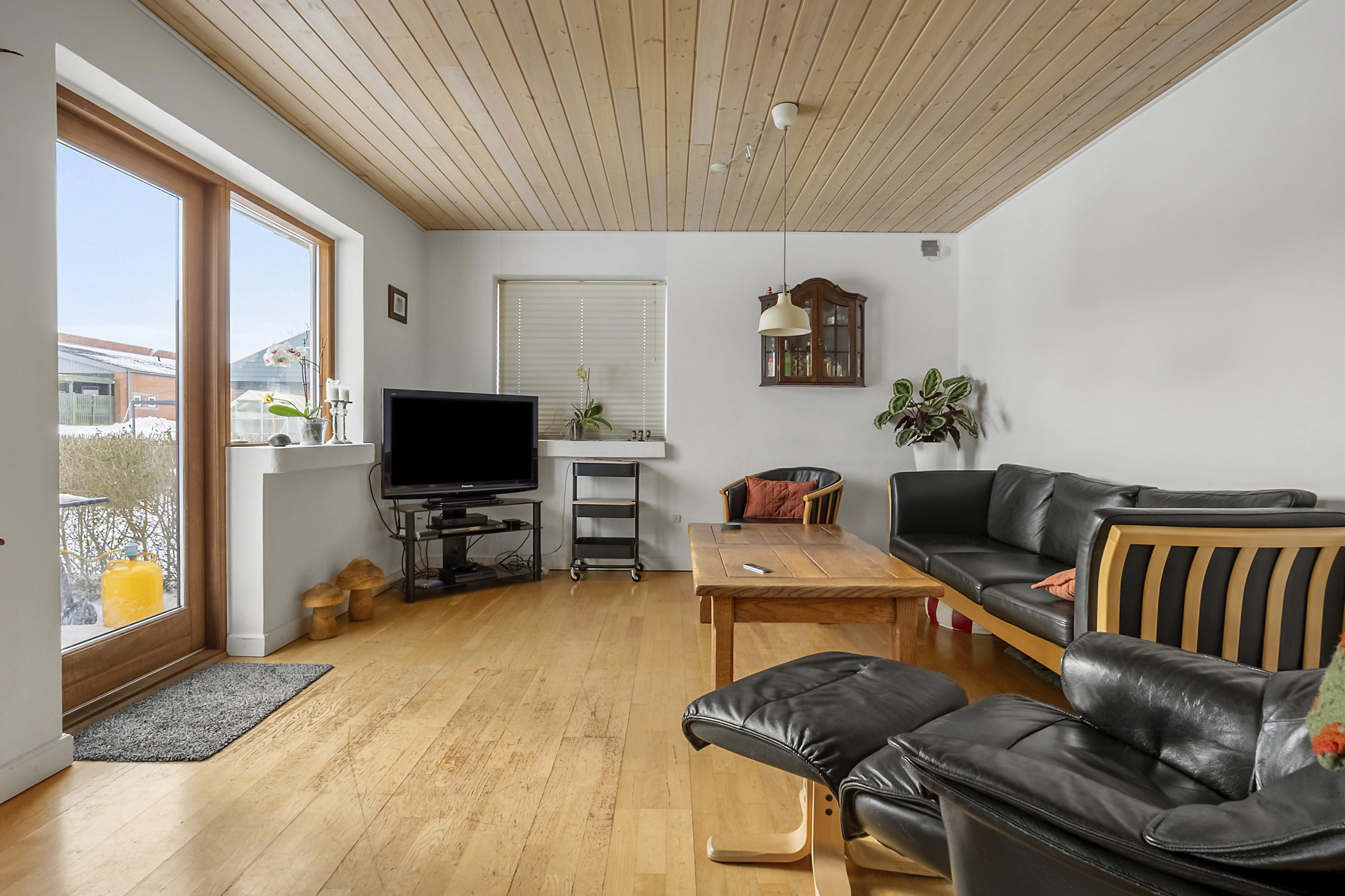 Fremhævet stue billede i fuldskærmstilstand. Billede af Havnevej 4, Snaptun, 7130 Juelsminde