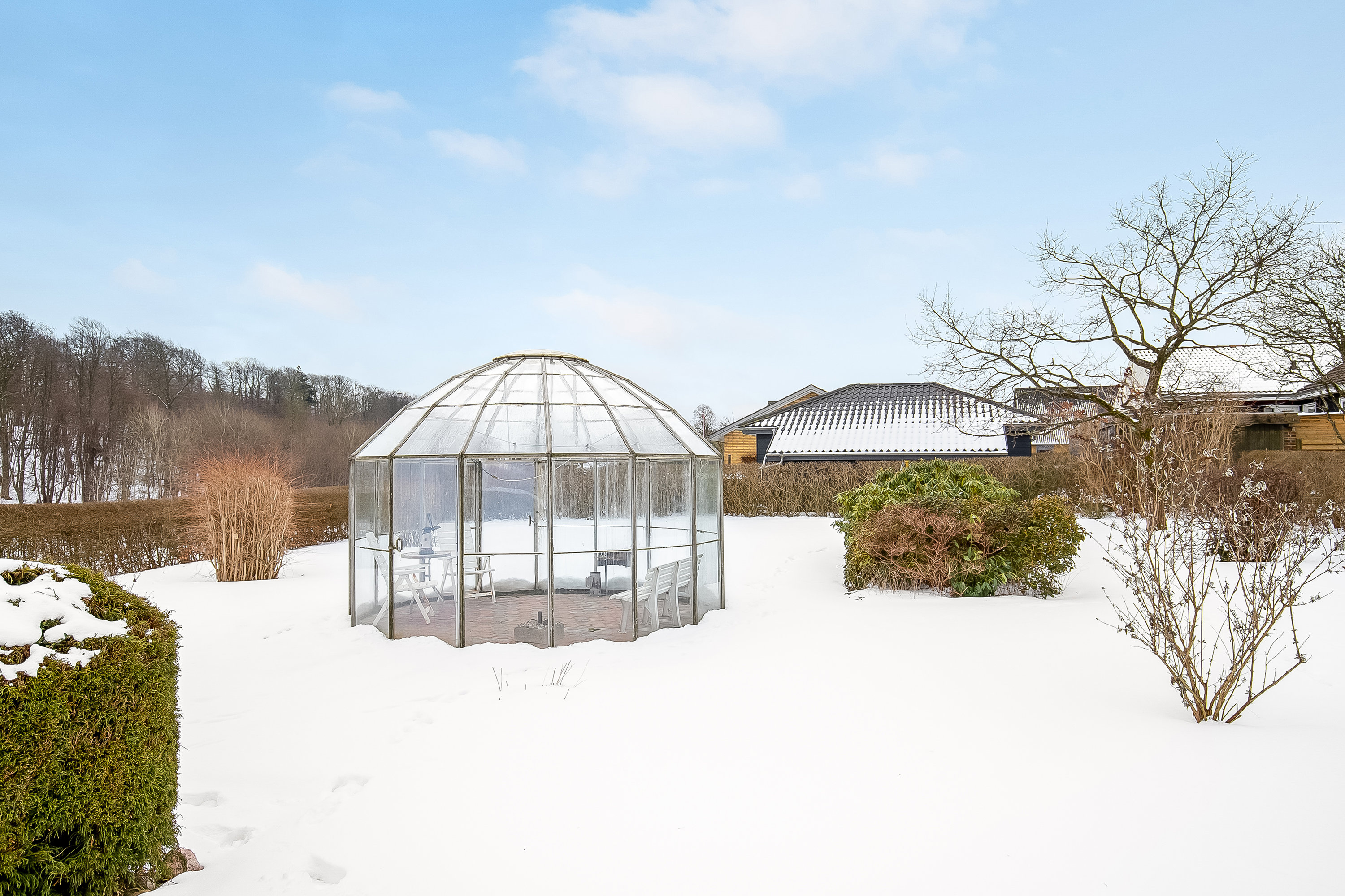 Fremhævet have billede i fuldskærmstilstand. Billede af Åparken 58, 6640 Lunderskov