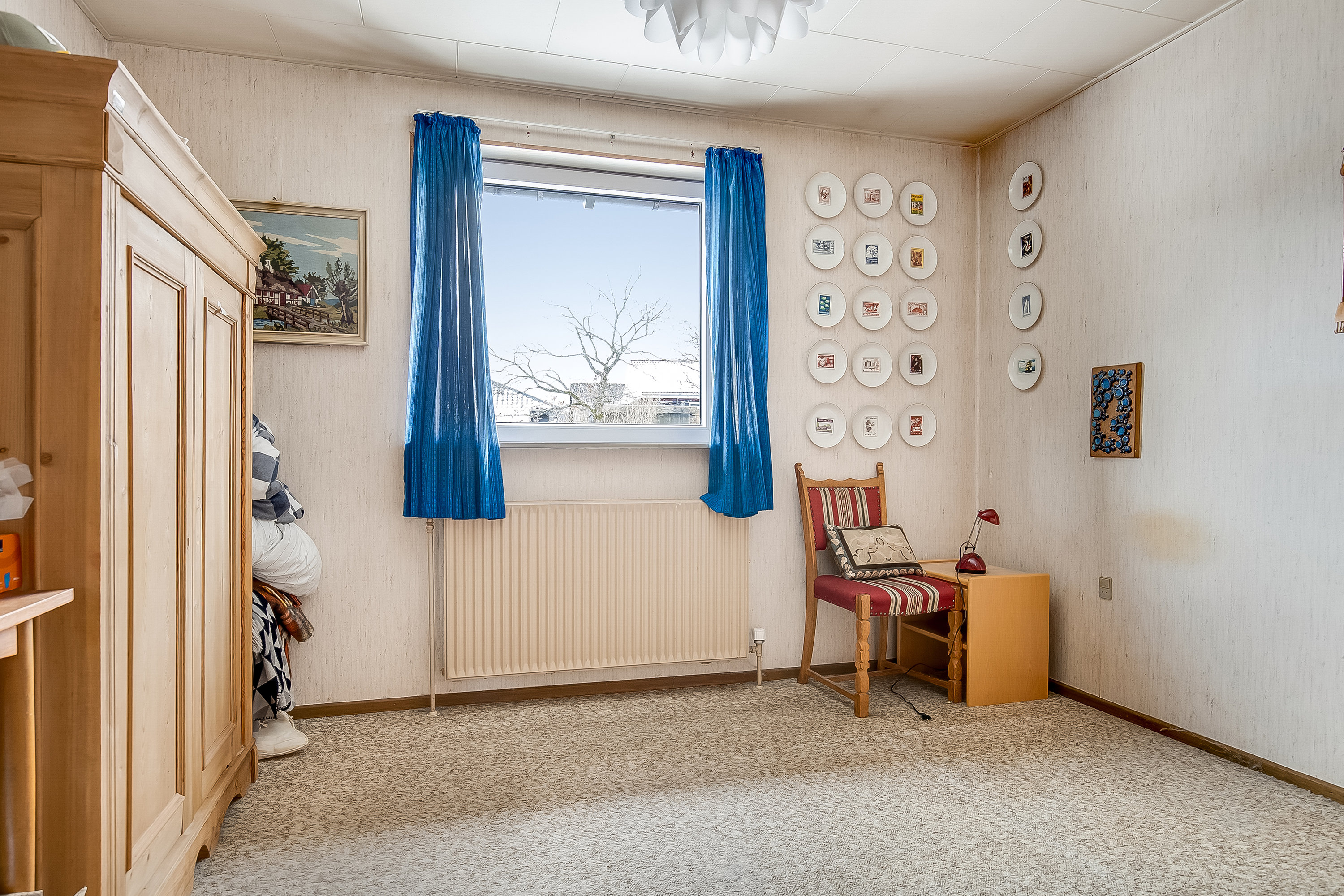 Fremhævet soveværelse billede i fuldskærmstilstand. Billede af Åparken 58, 6640 Lunderskov