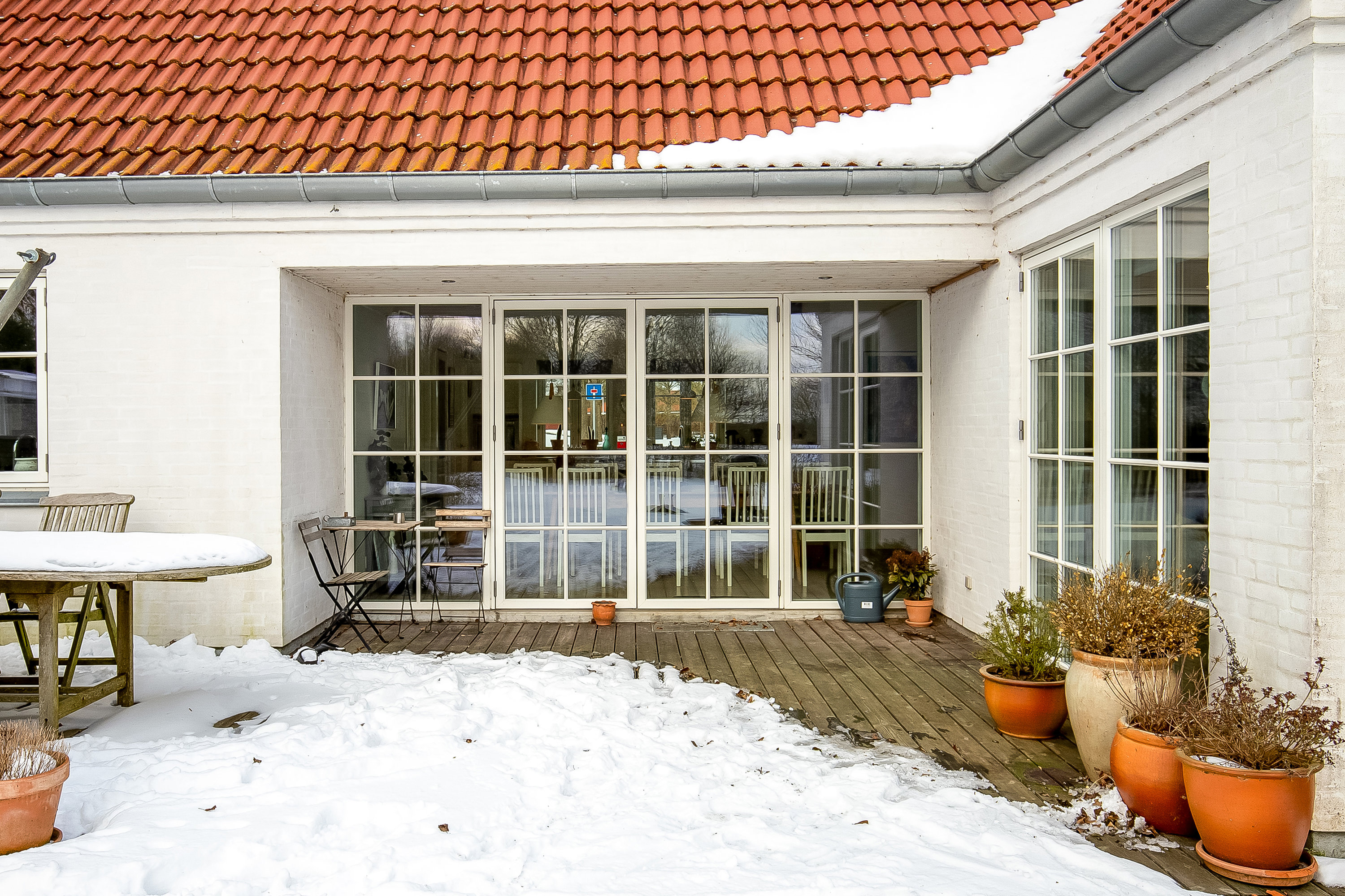 Fremhævet terrasse billede i fuldskærmstilstand. Billede af Varmarkvej 29, 6092 Sønder Stenderup