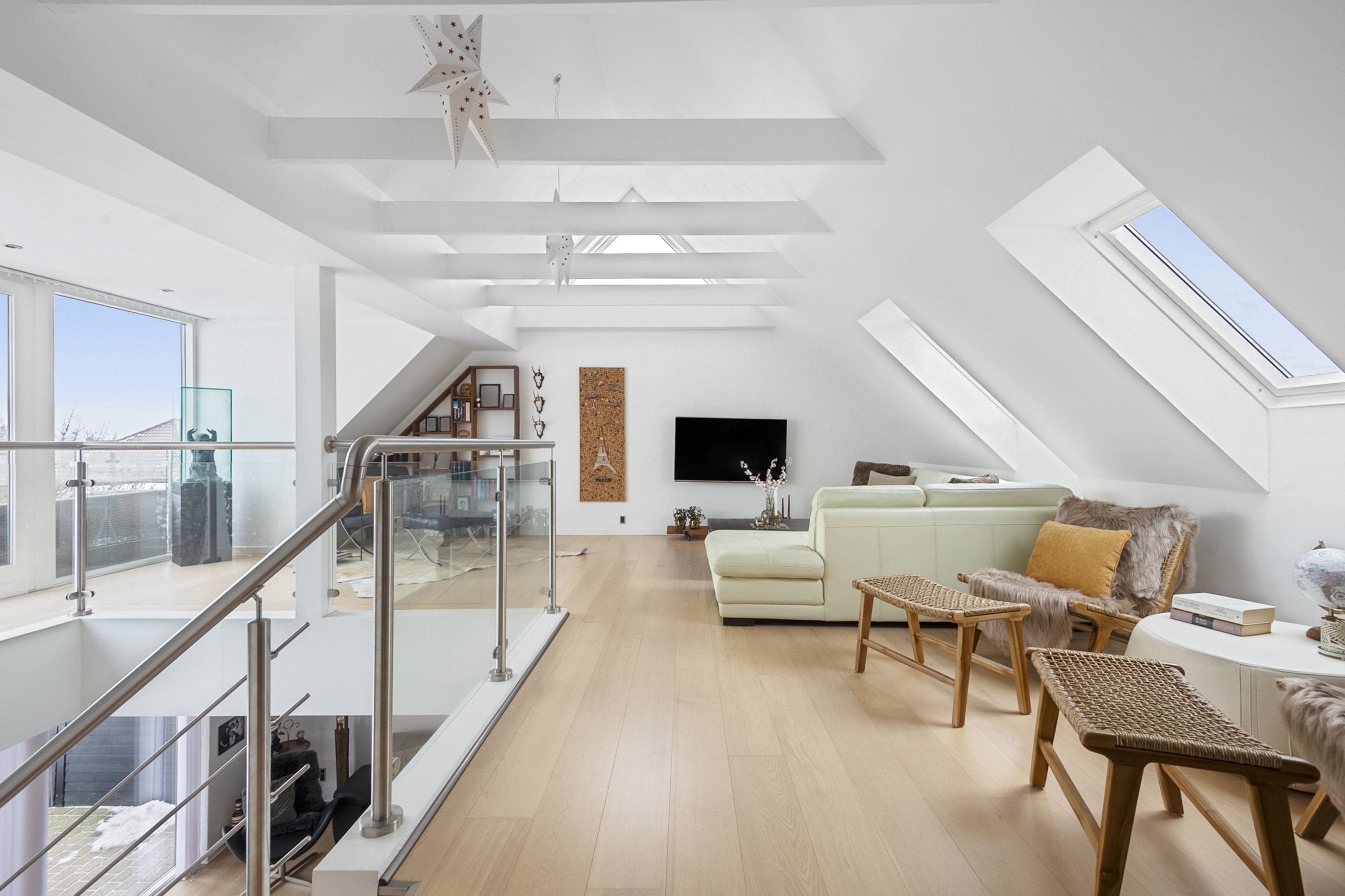 Fremhævet stue billede i fuldskærmstilstand. Billede af Valmuevænget 24, Hjerting, 6710 Esbjerg V