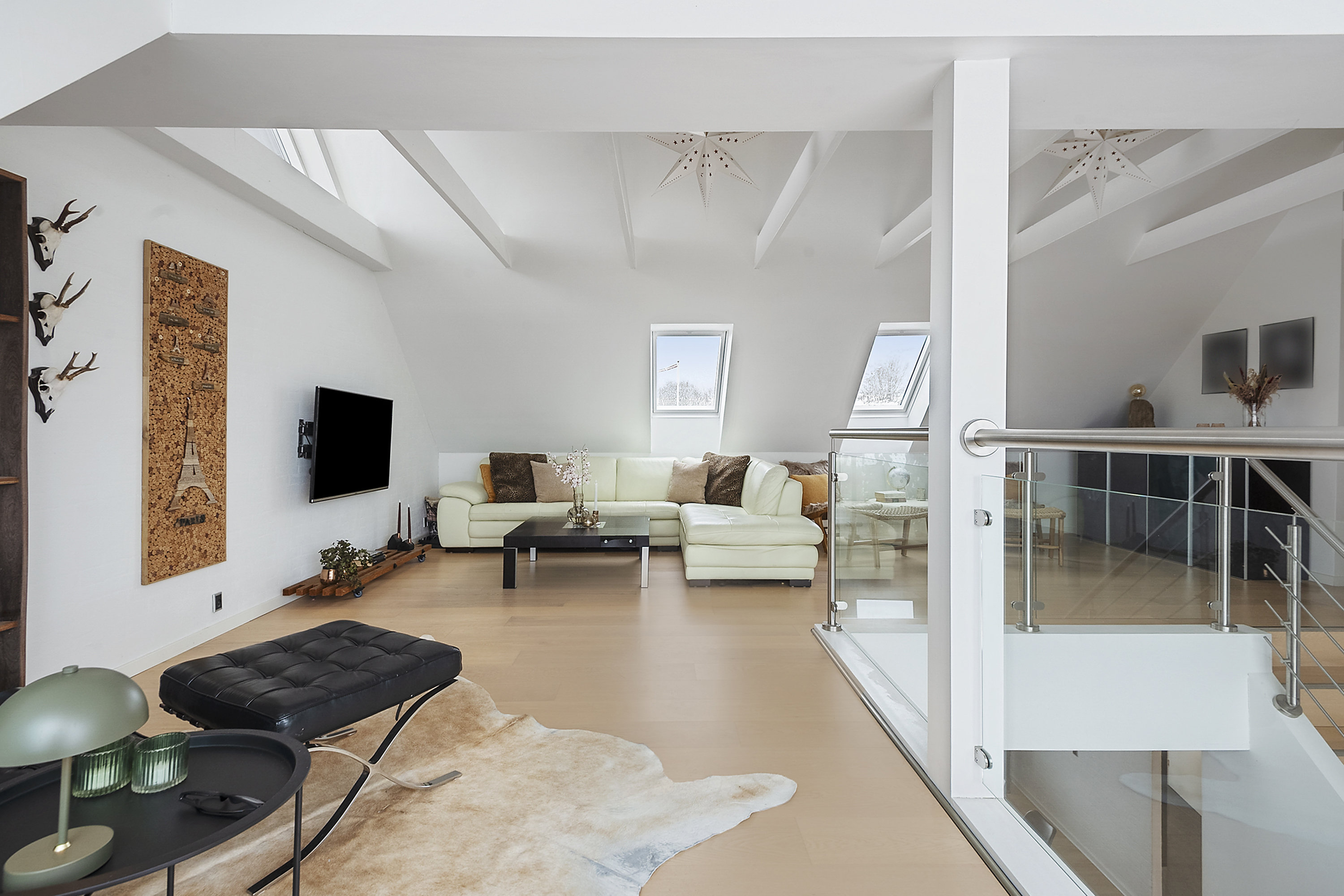 Fremhævet stue billede i fuldskærmstilstand. Billede af Valmuevænget 24, Hjerting, 6710 Esbjerg V