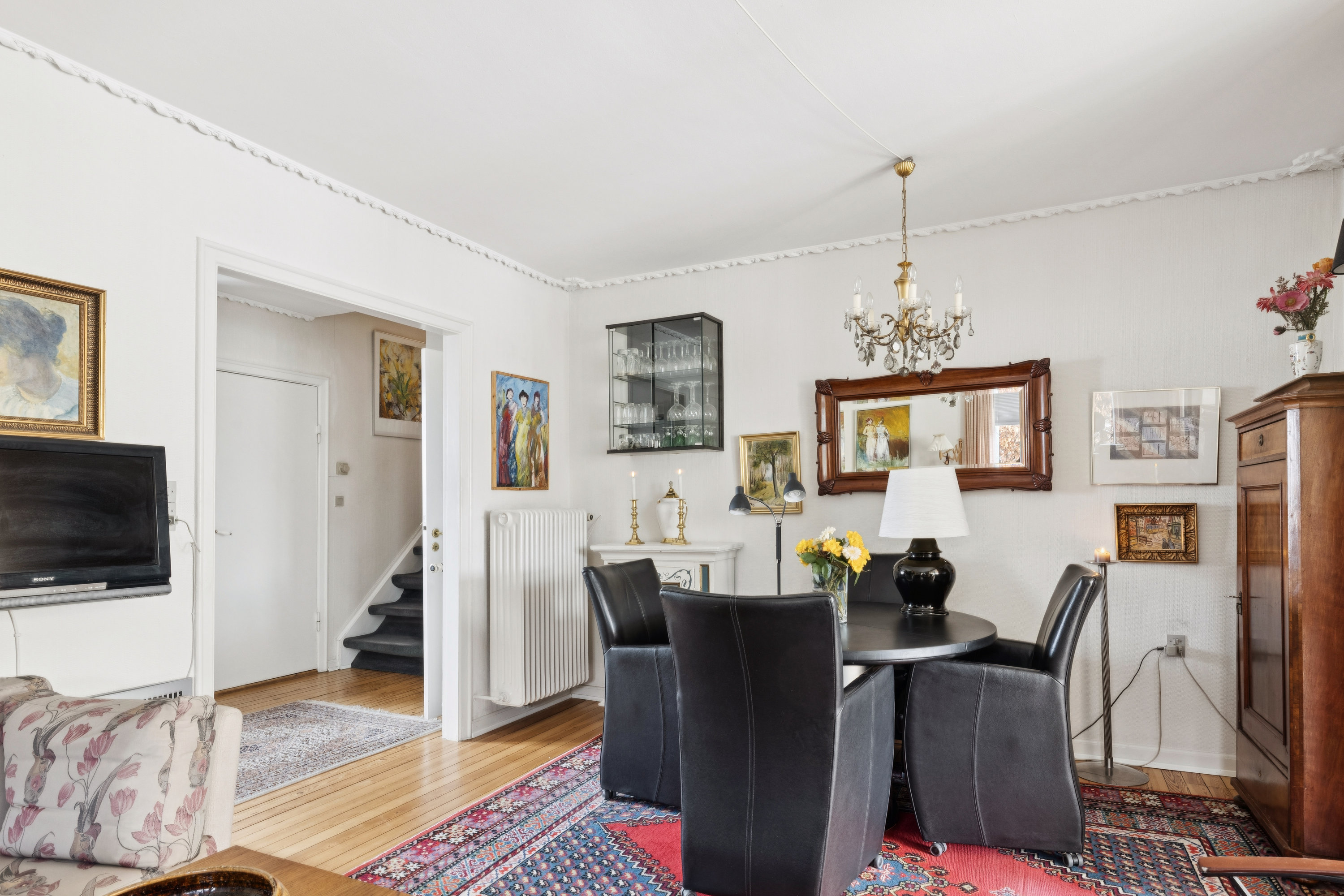 Fremhævet stue billede i fuldskærmstilstand. Billede af Kølvej 36, 8500 Grenaa