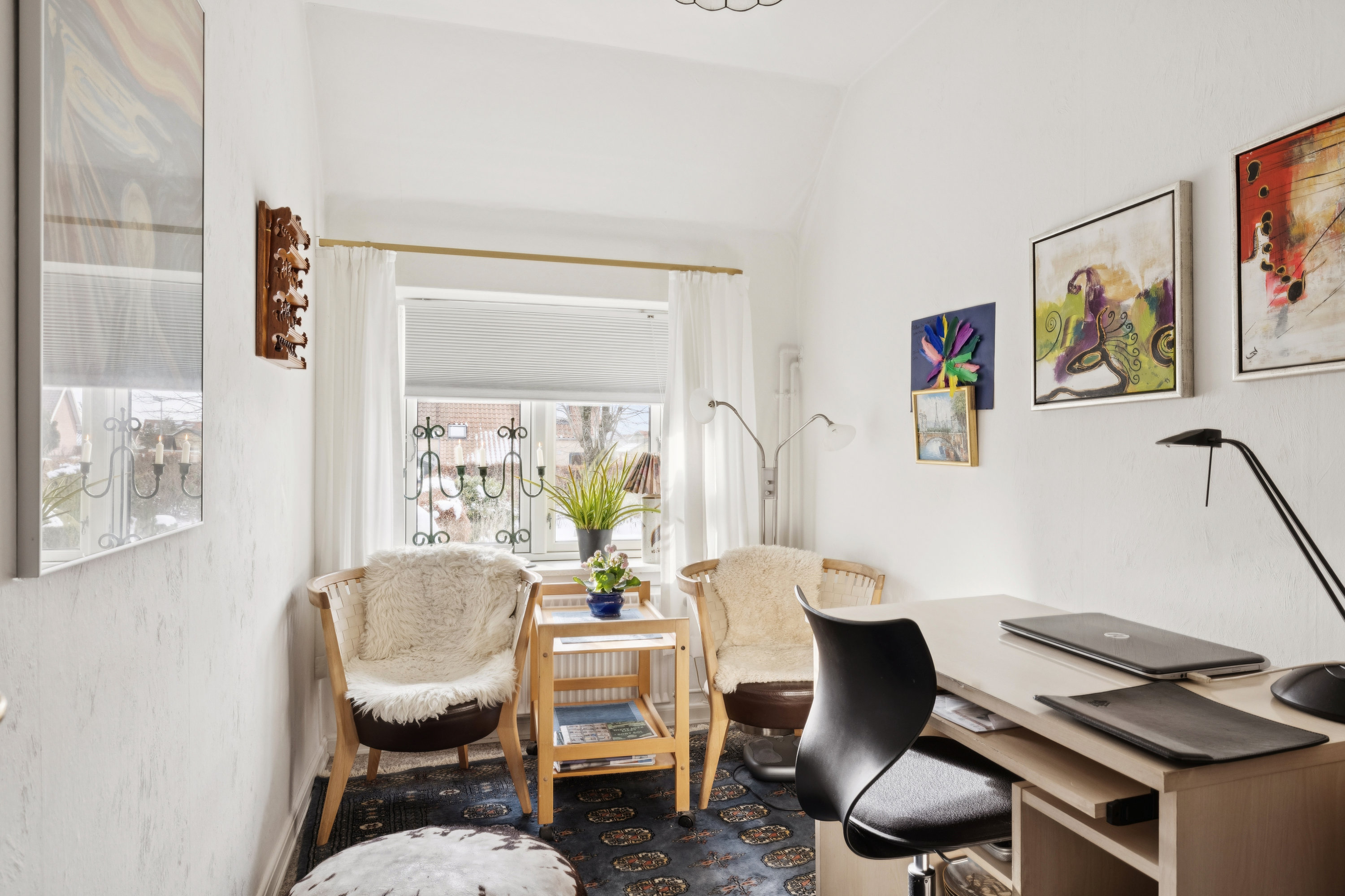 Fremhævet stue billede i fuldskærmstilstand. Billede af Kølvej 36, 8500 Grenaa