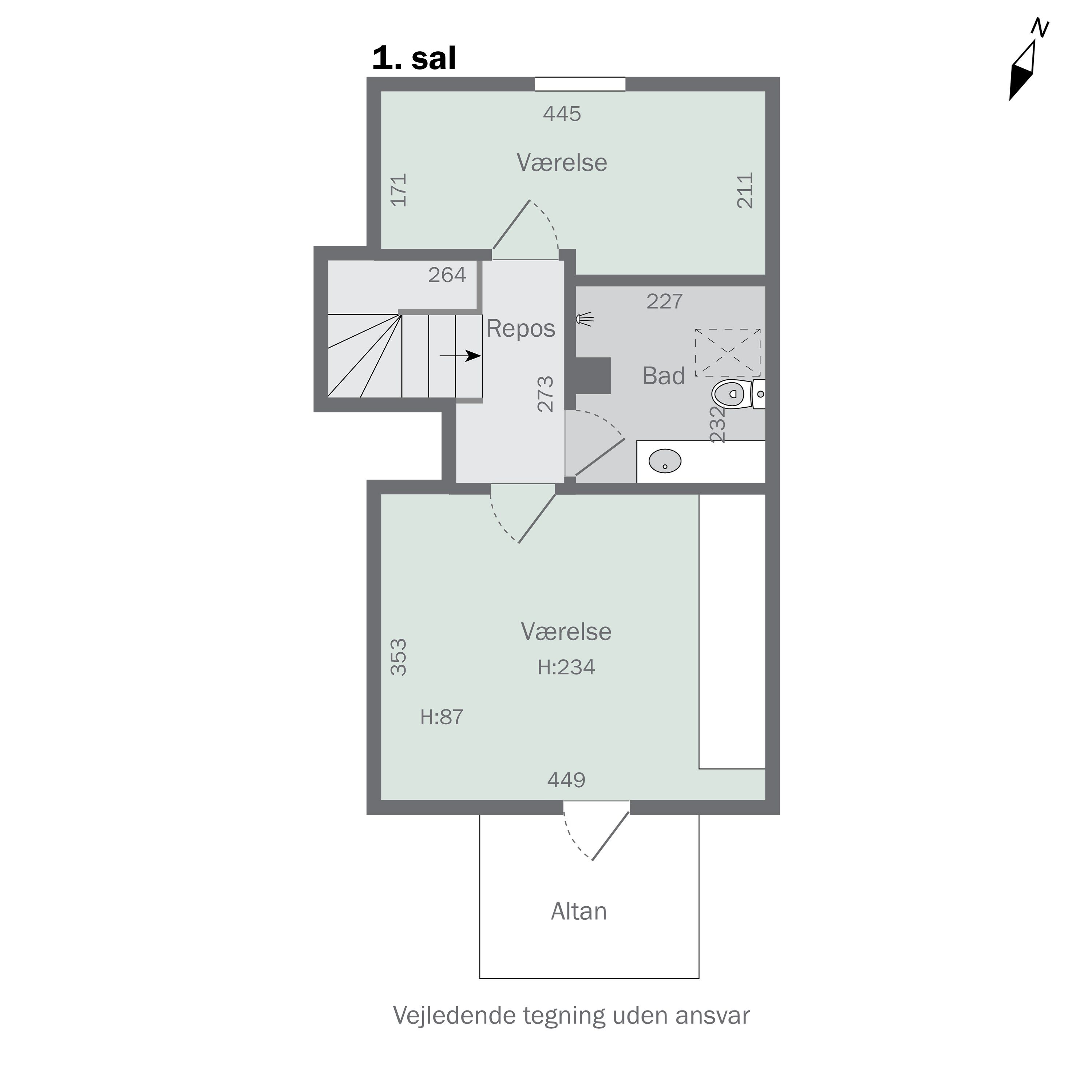 Plantegninger billede af Fjordvænget 13, 4581 Rørvig