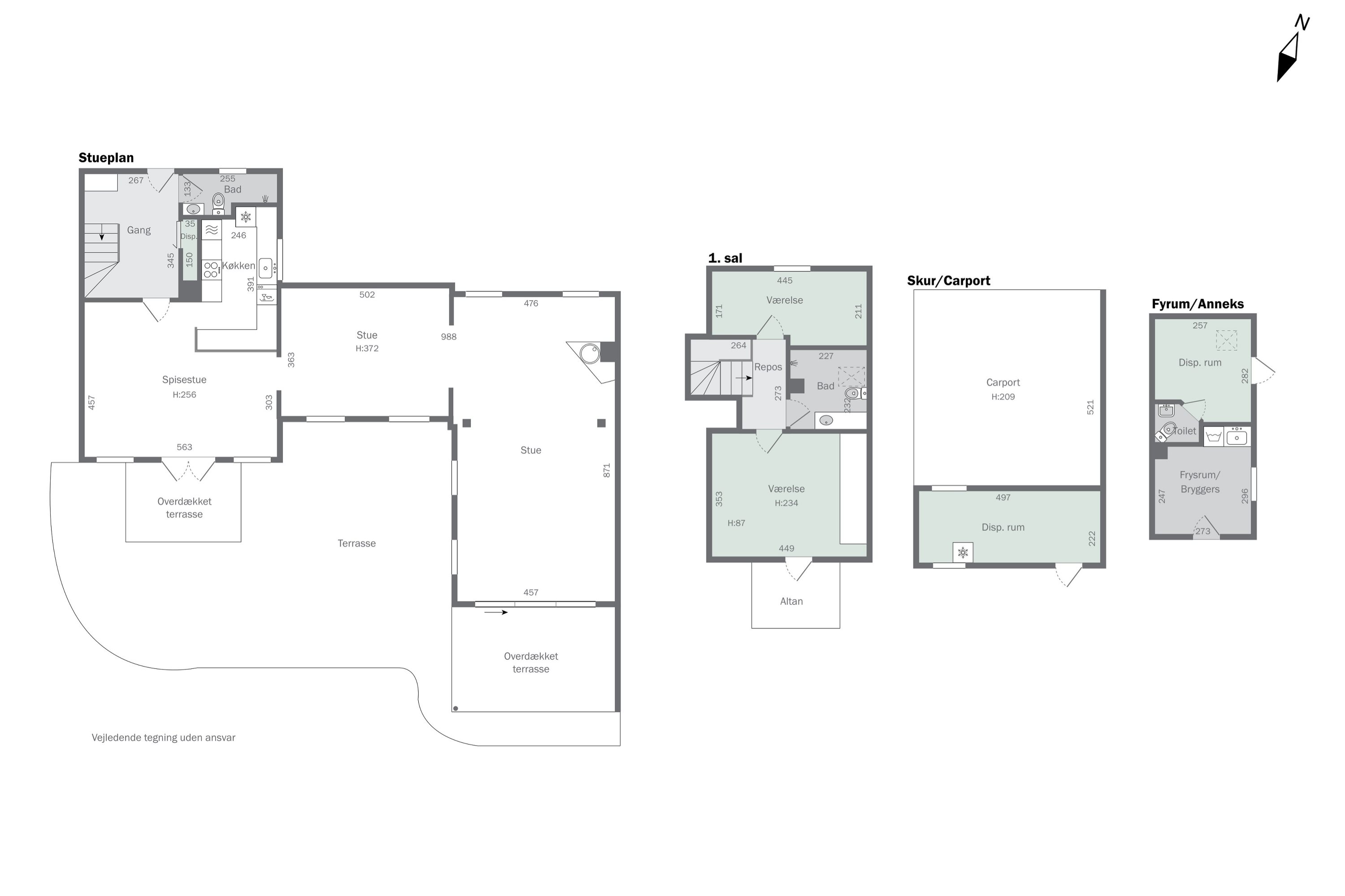 Plantegninger billede af Fjordvænget 13, 4581 Rørvig