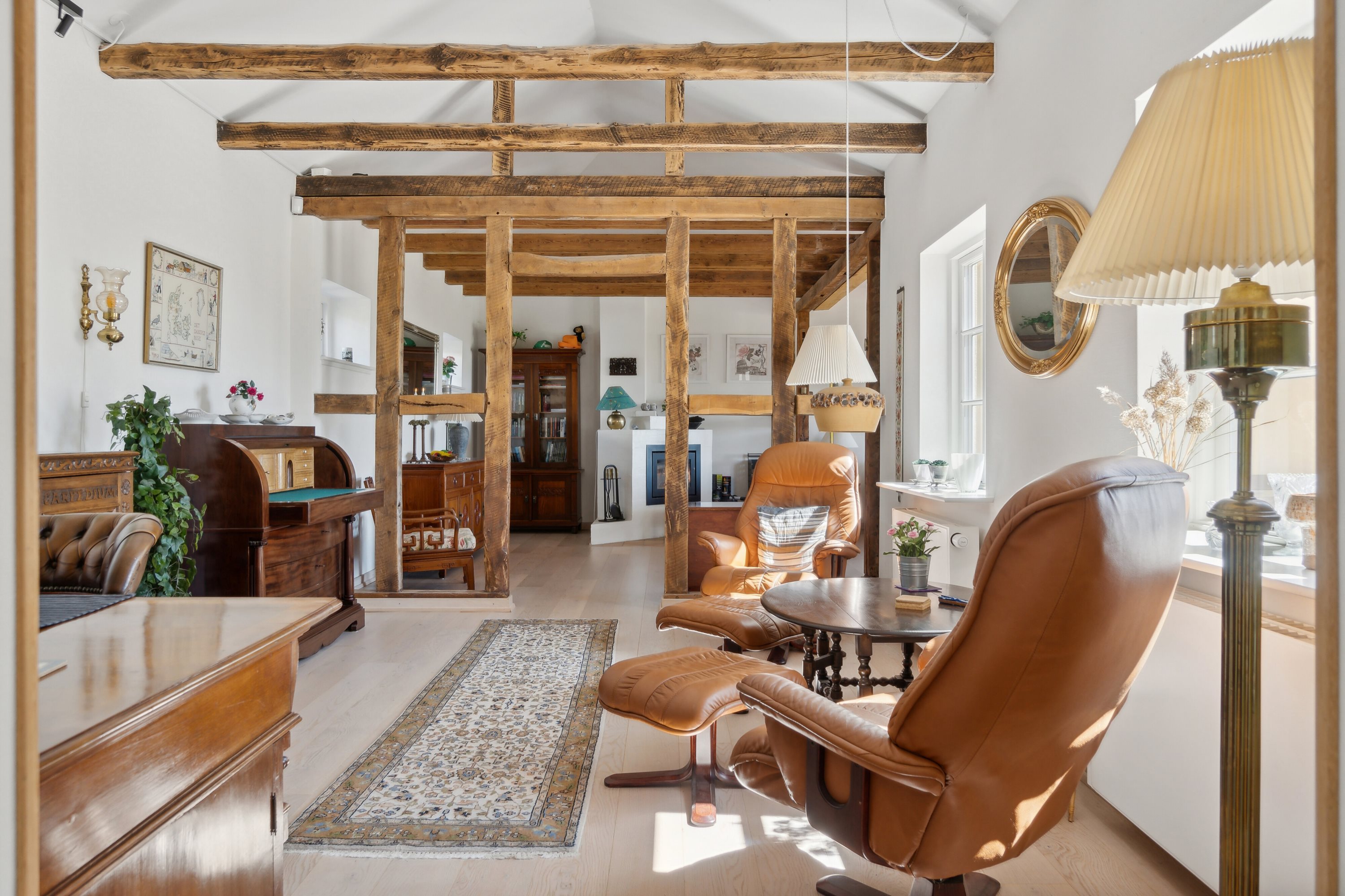 Fremhævet stue billede i fuldskærmstilstand. Billede af Fjordvænget 13, 4581 Rørvig