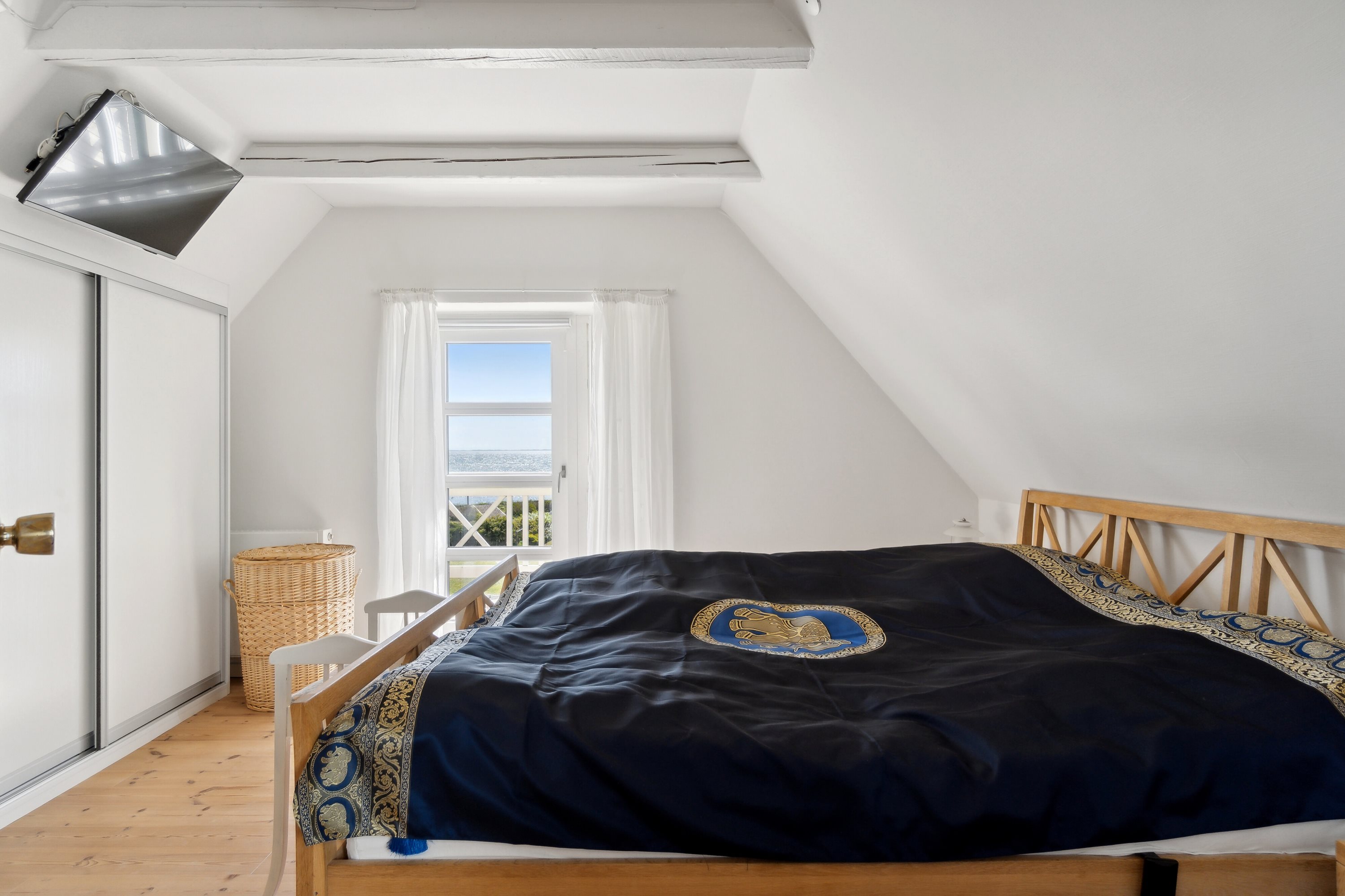 Fremhævet soveværelse billede i fuldskærmstilstand. Billede af Fjordvænget 13, 4581 Rørvig