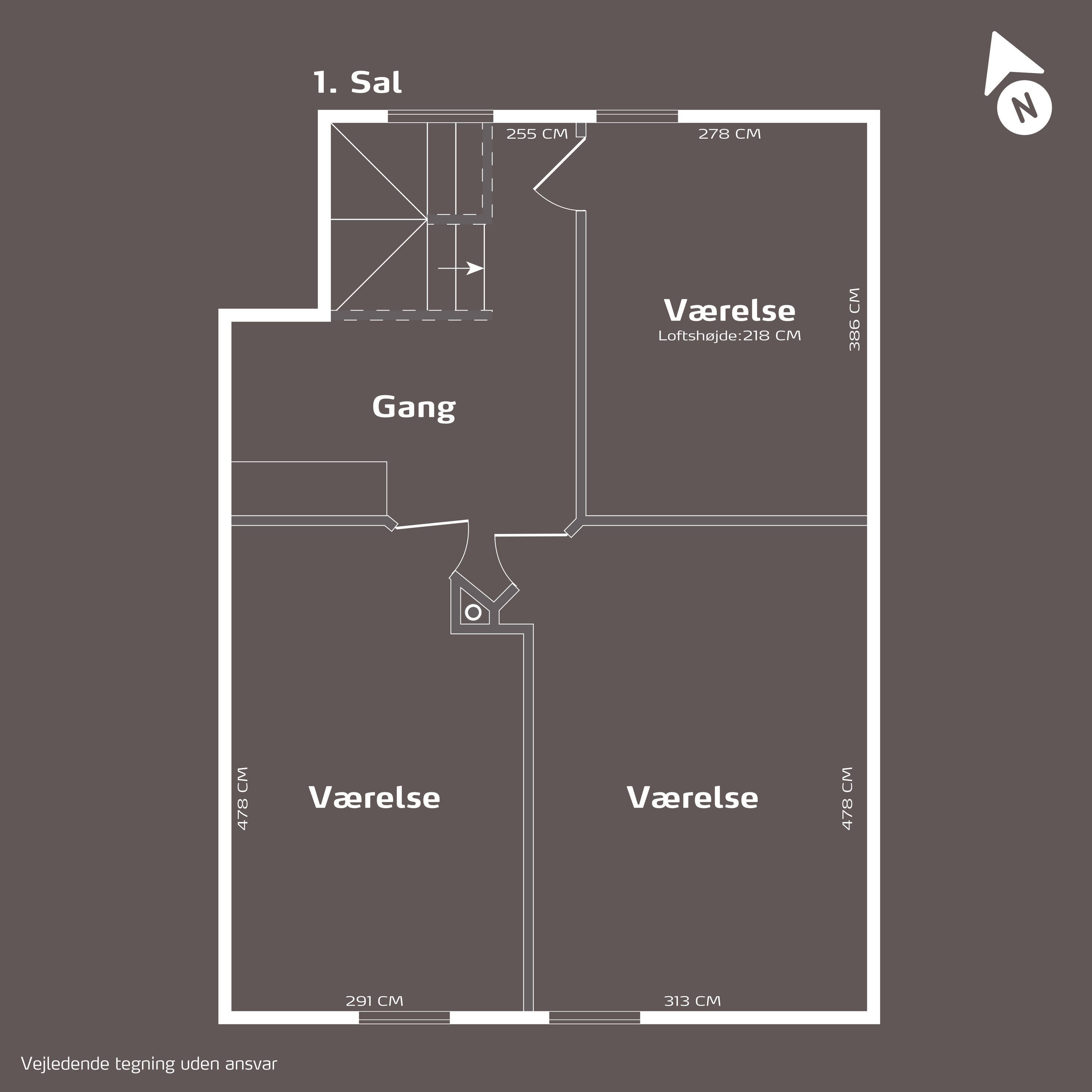 Plantegninger billede af Langgade 1, Fjelstervang, 6933 Kibæk