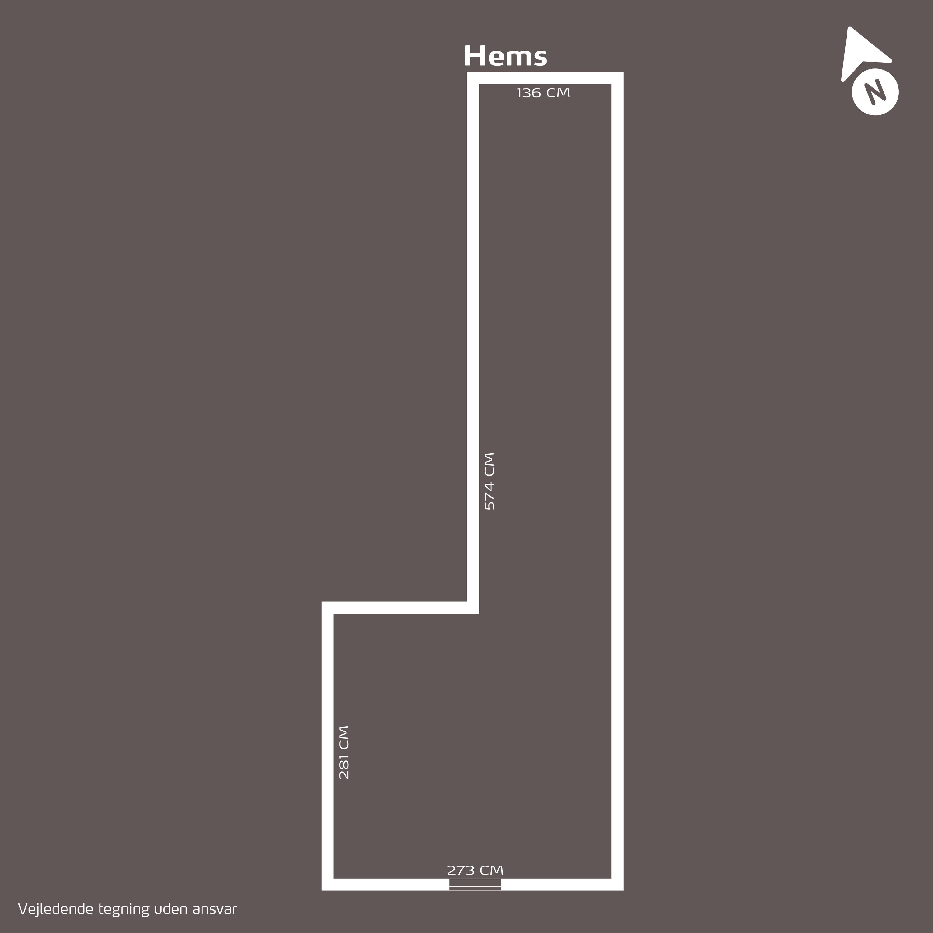 Plantegninger billede af Langgade 1, Fjelstervang, 6933 Kibæk