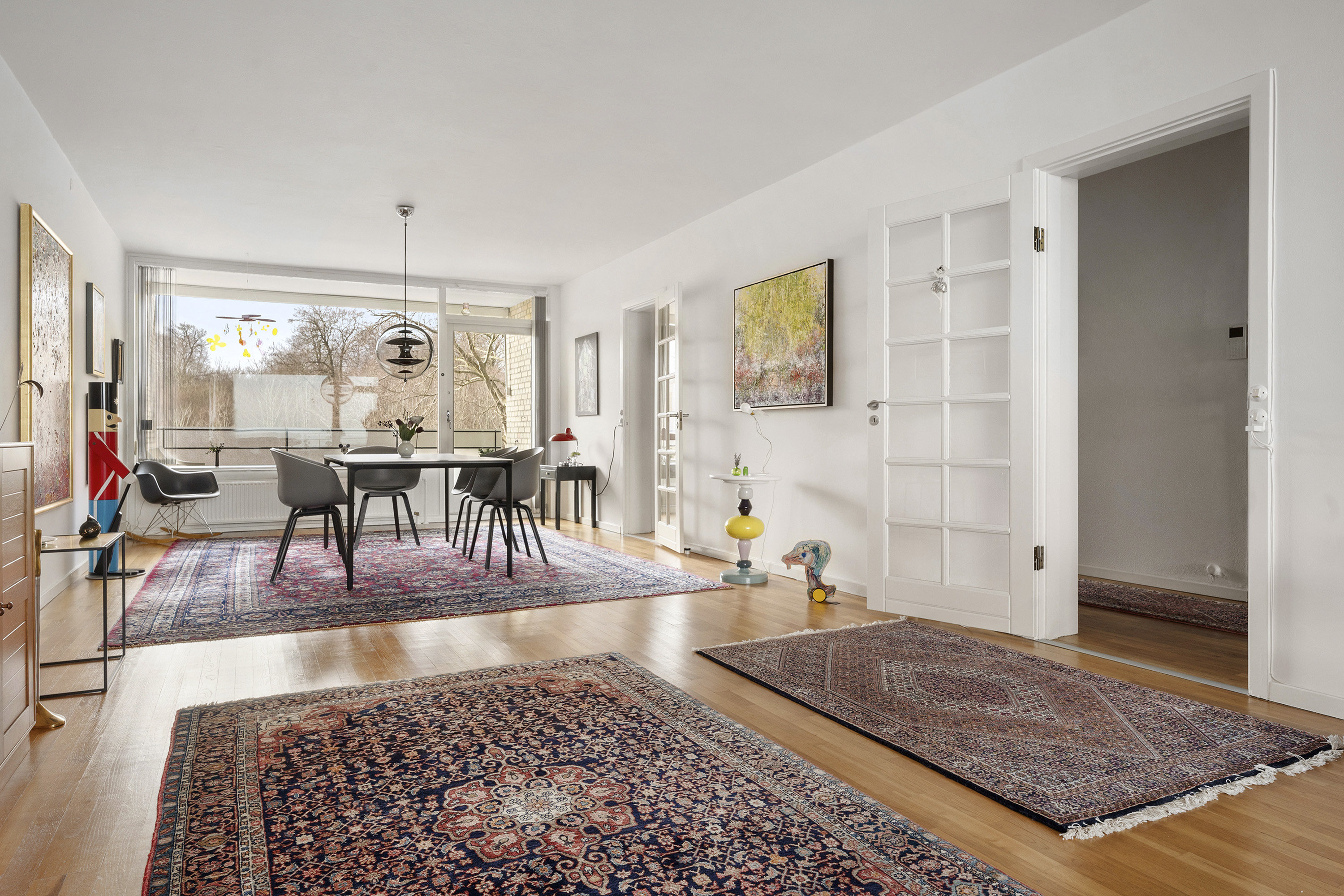 Fremhævet spisekøkken billede i fuldskærmstilstand. Billede af Skodsborgparken 42, 3. th., 2942 Skodsborg